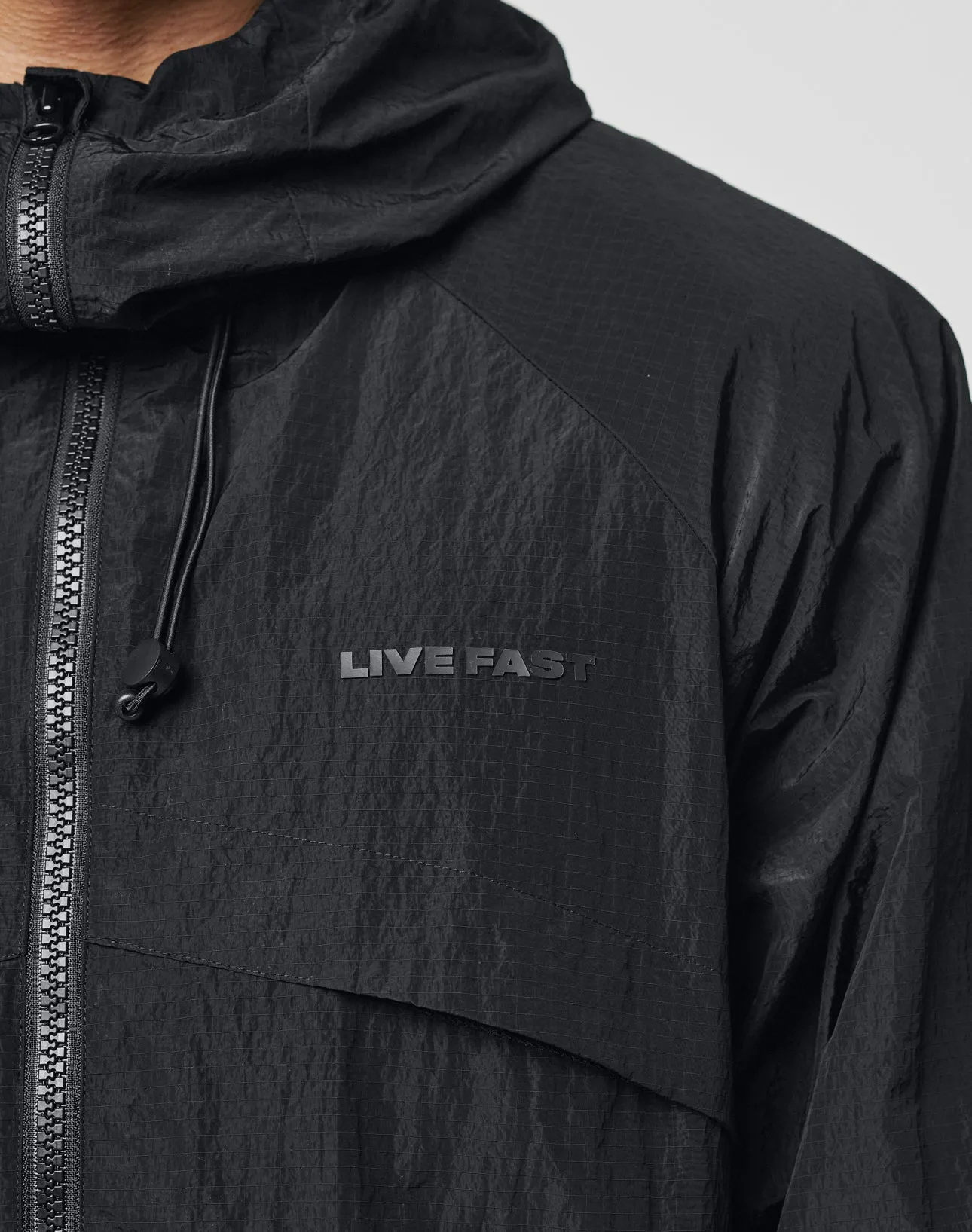 Live Fast Nylon Jacket