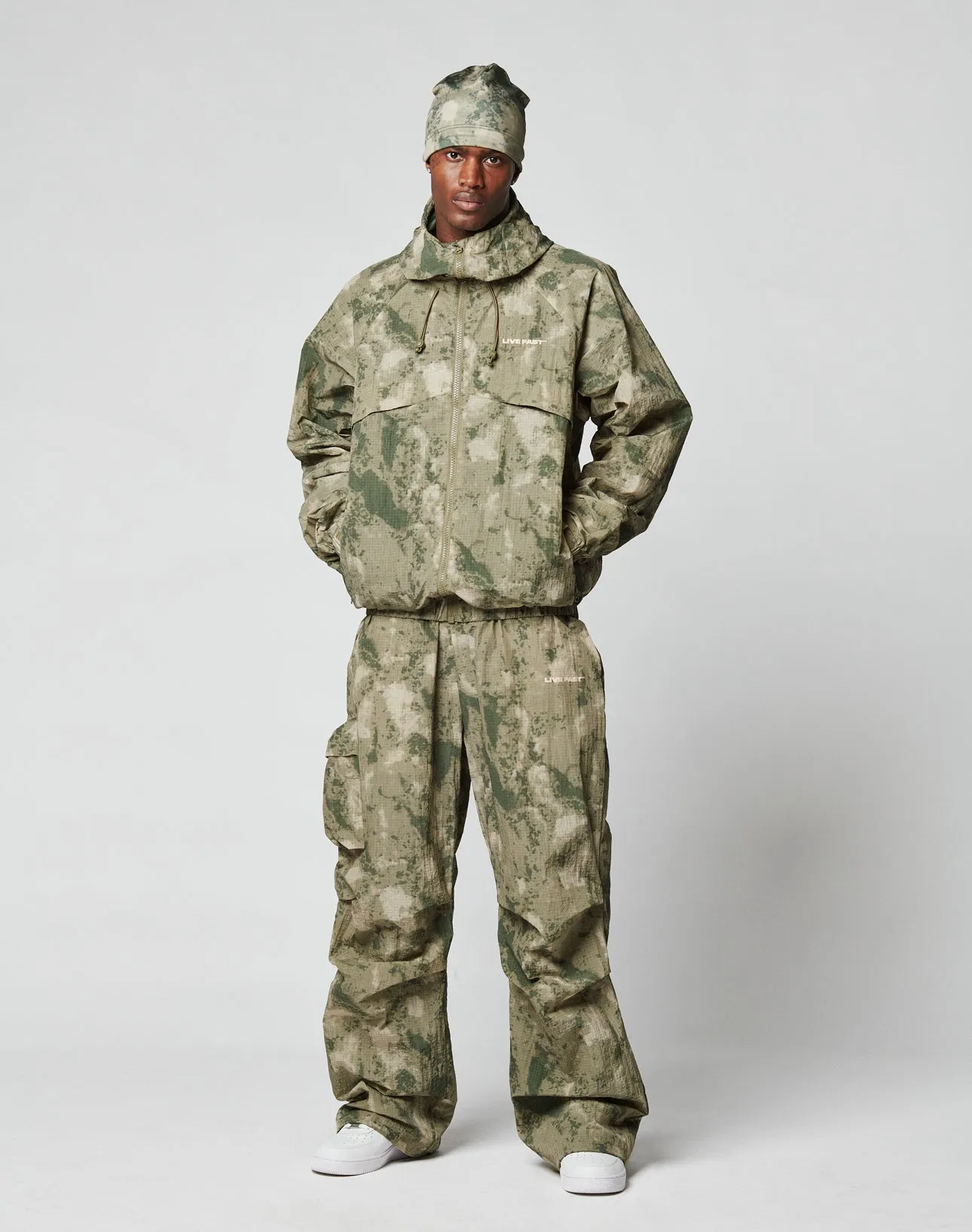 Live Fast Nylon Jacket