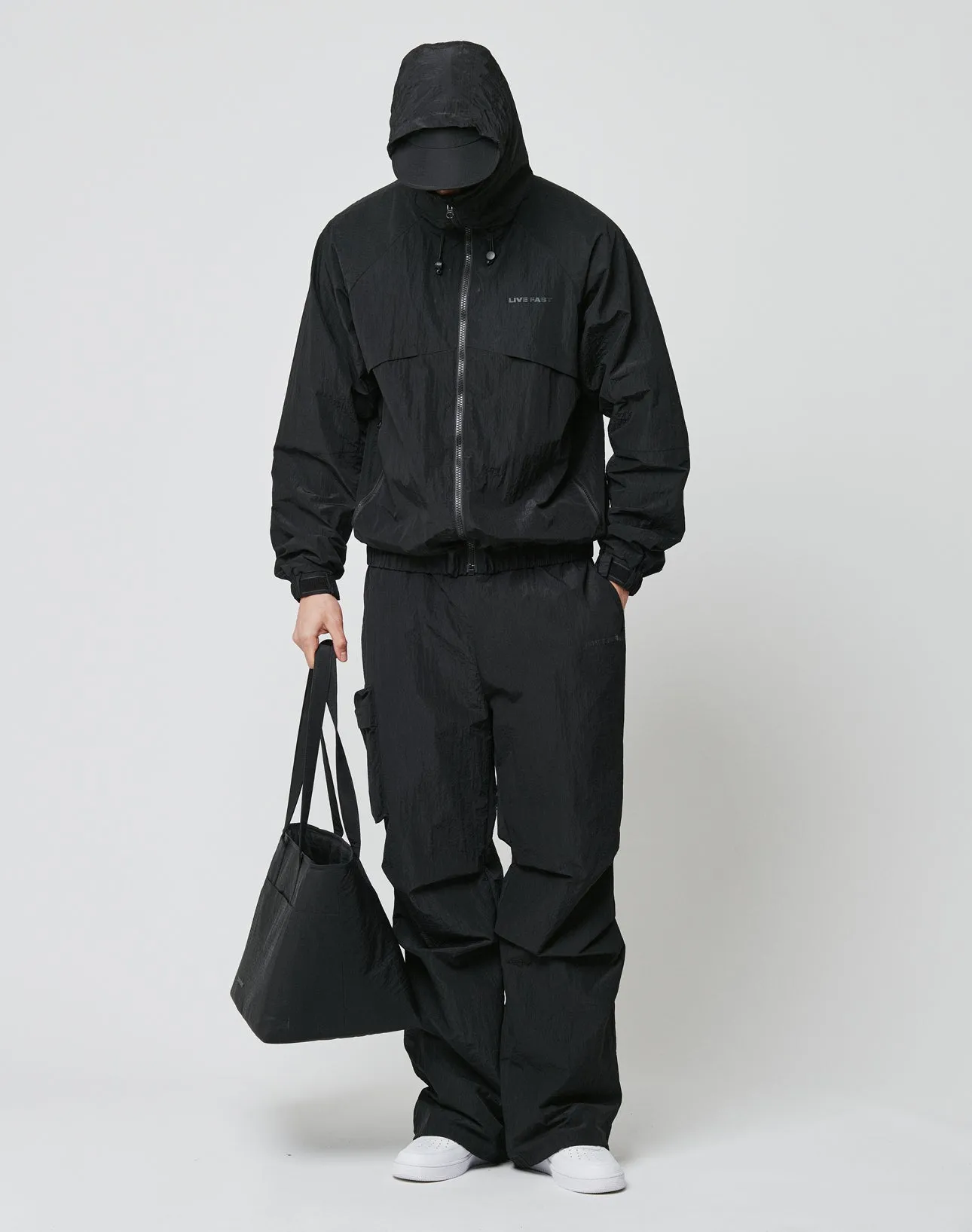 Live Fast Nylon Jacket
