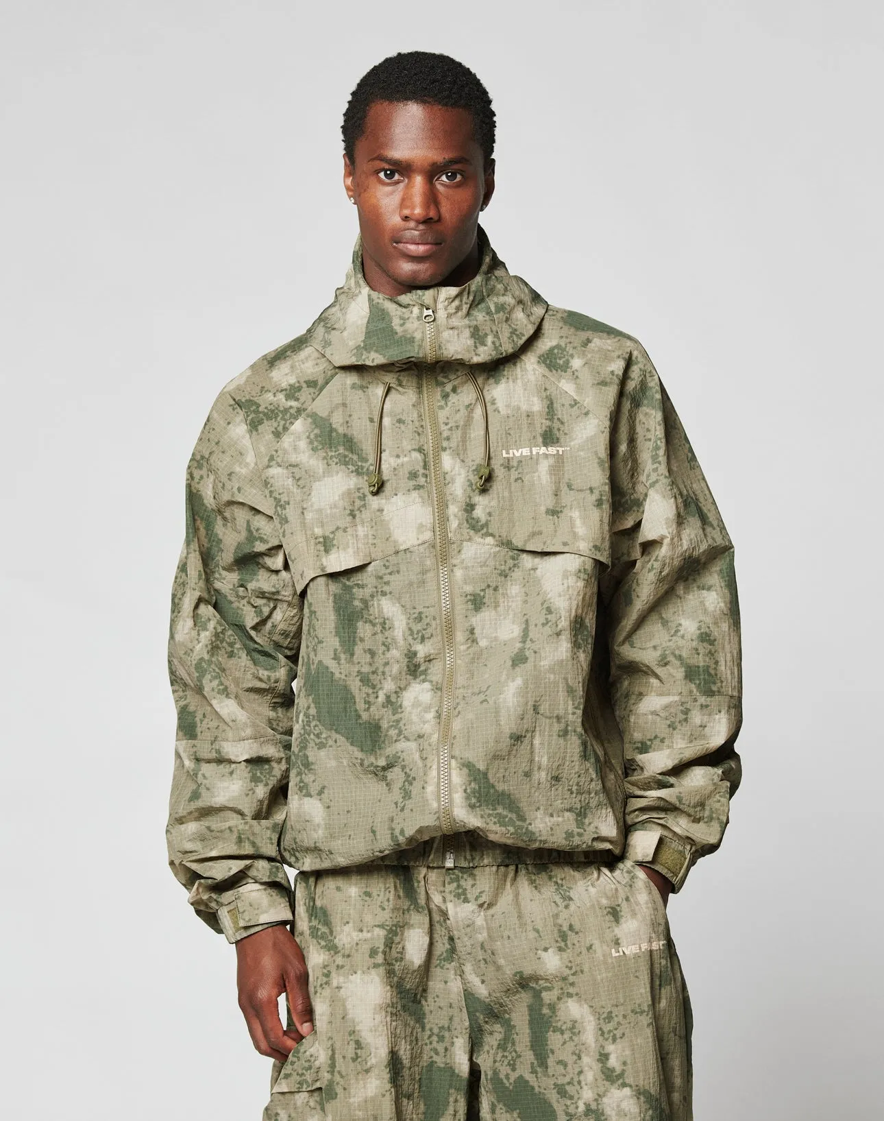 Live Fast Nylon Jacket