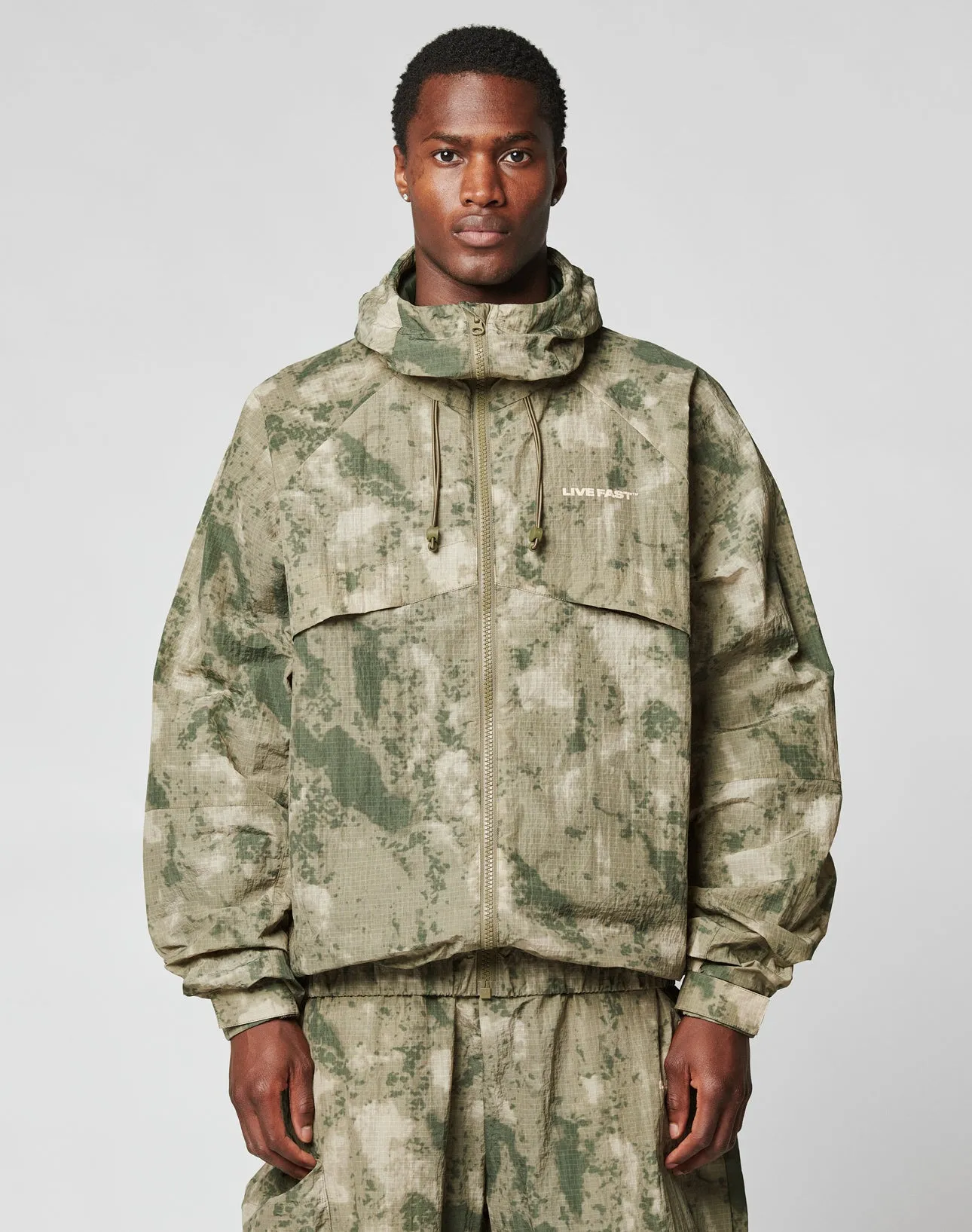 Live Fast Nylon Jacket