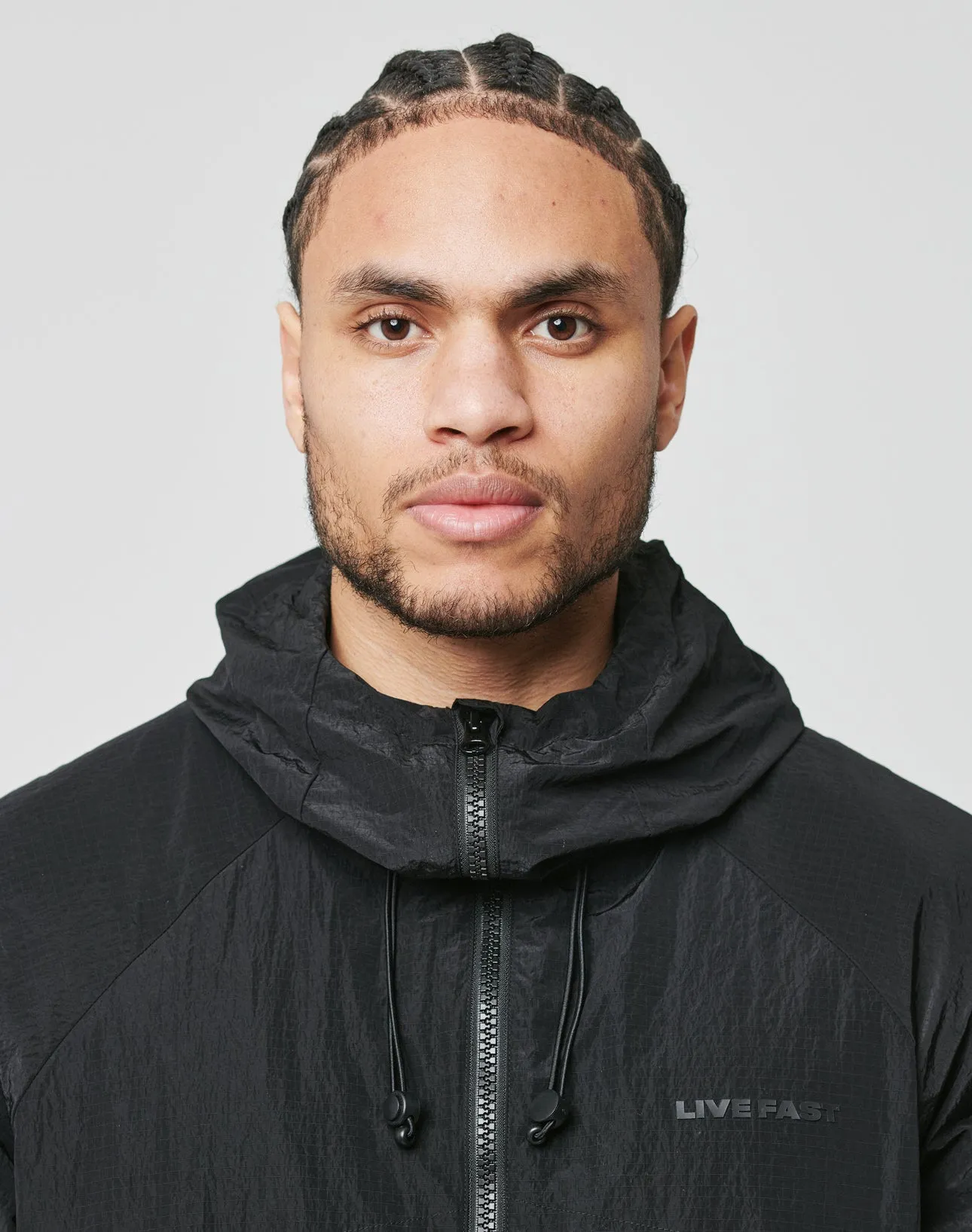 Live Fast Nylon Jacket