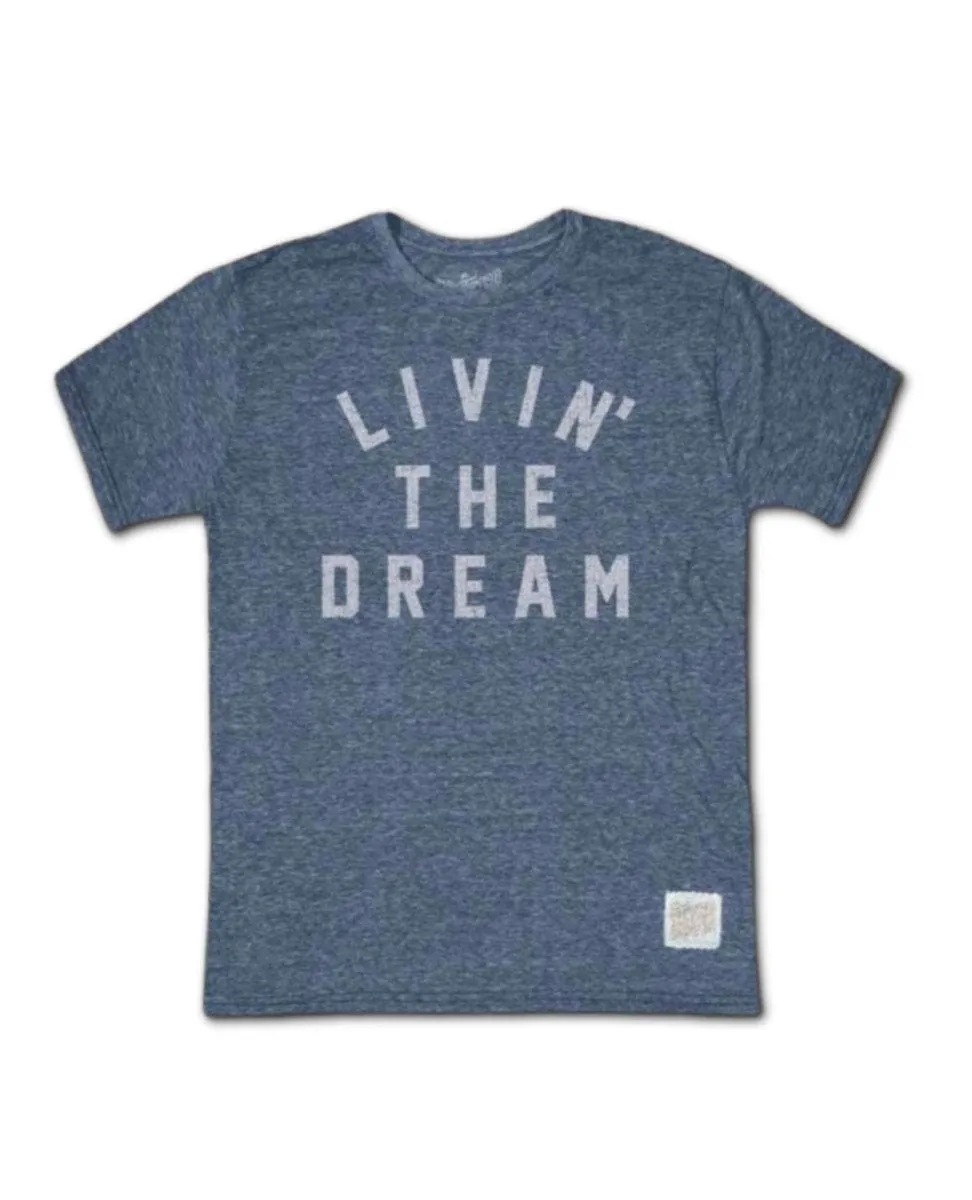 Living The Dream Blue Unisex Tee