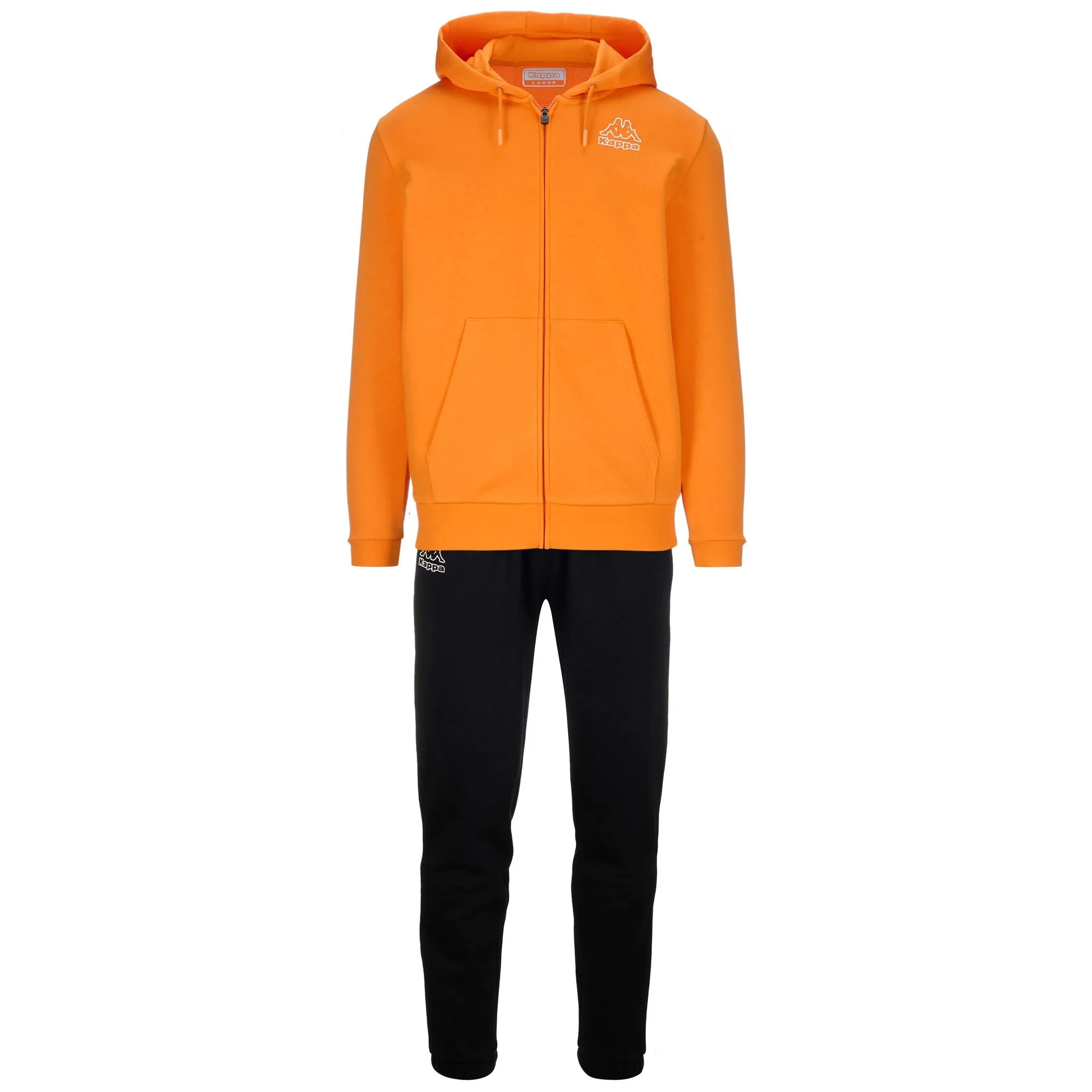 LOGO  FAEDI - Sport Suits - TRACKSUIT - Man - ORANGE POPSICLE-BLACK