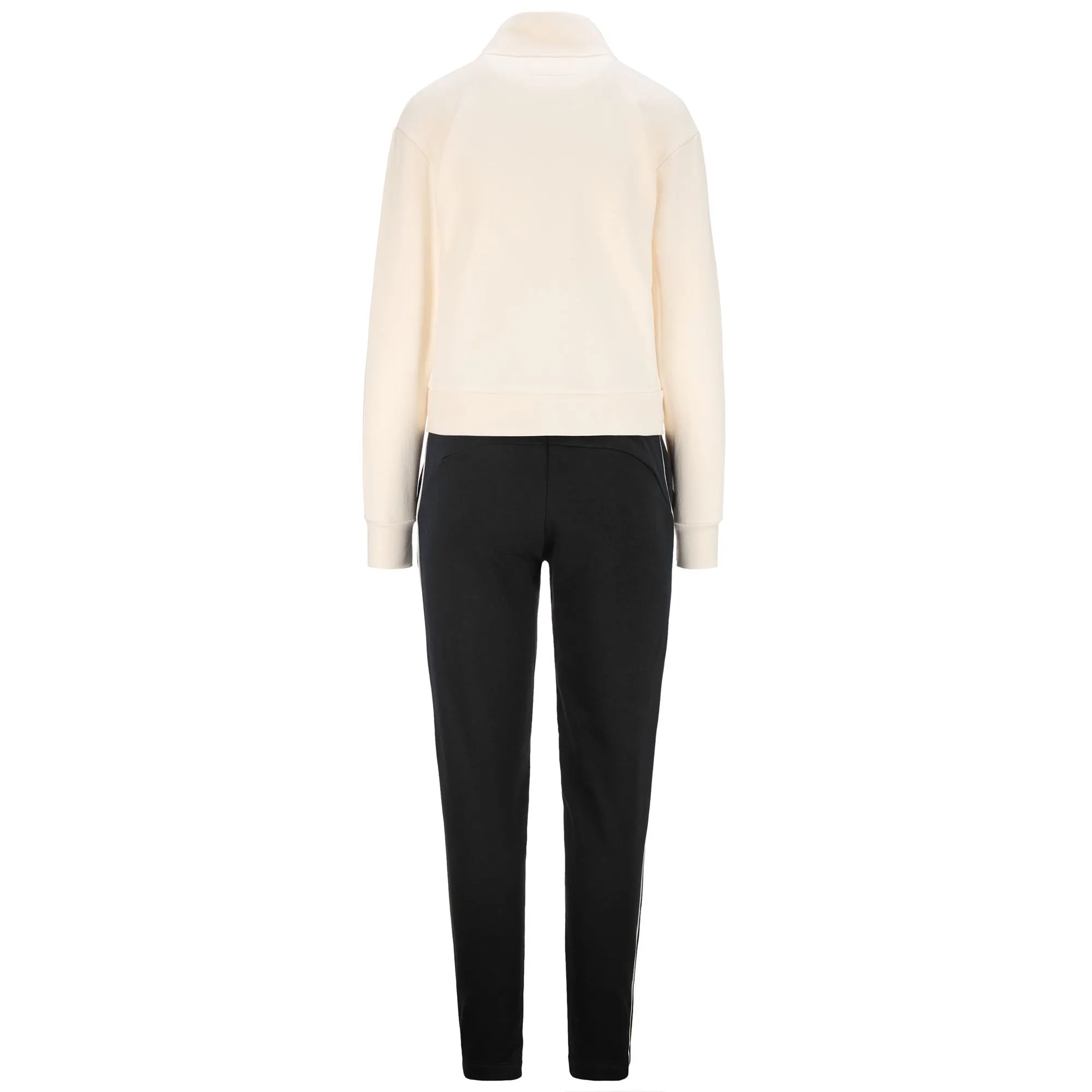 LOGO  FAMALI - Sport Suits - TRACKSUIT - Woman - BLACK-WHITE WHISPER
