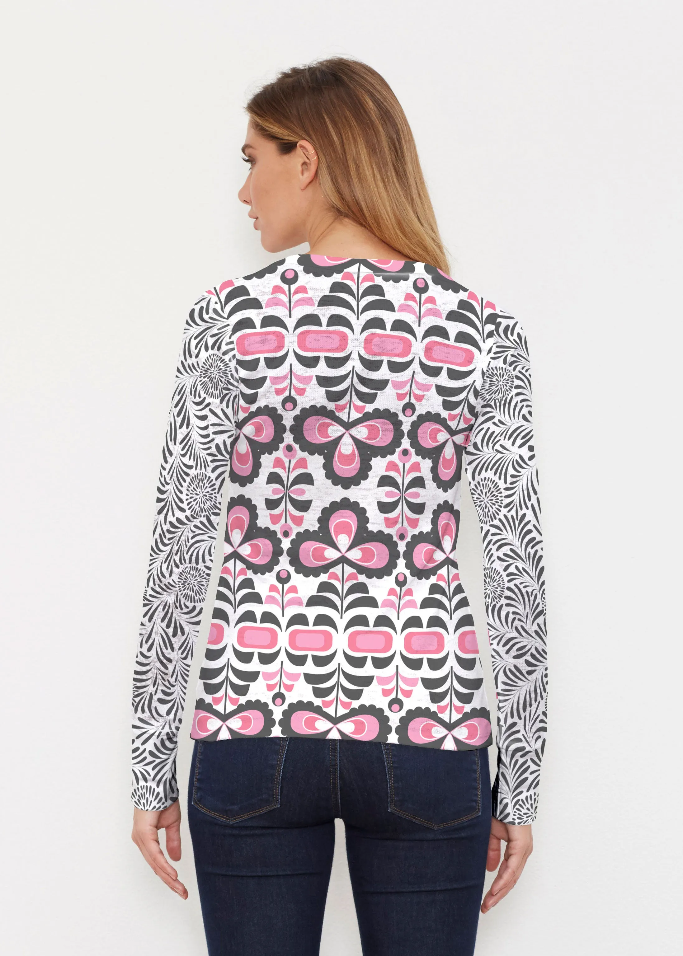 Lolly (8090) ~ Thermal Long Sleeve Crew Shirt