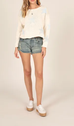 Long Sleeve Stars Sweater
