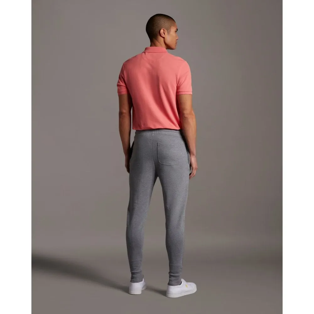 Lyle & Scott Ml822Vtr Skinny Sweatpant Mid Grey Marl