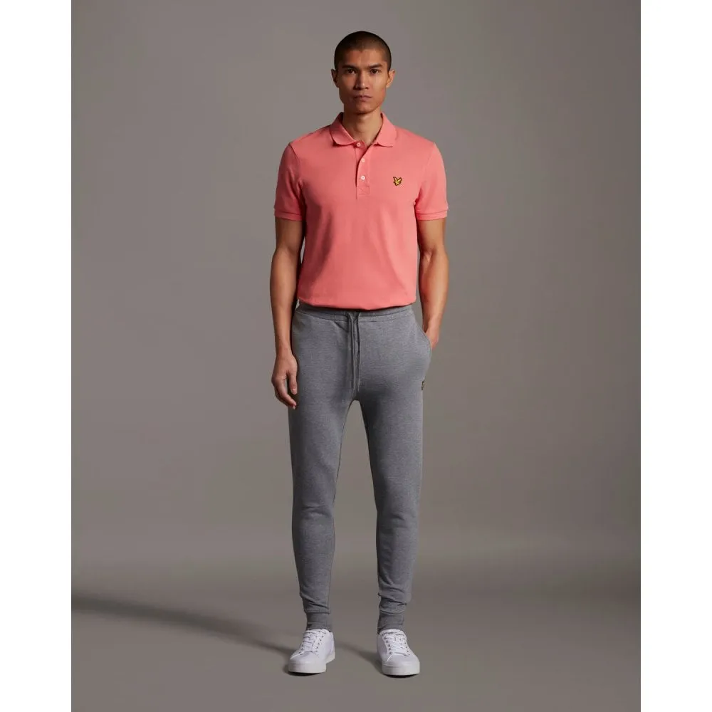 Lyle & Scott Ml822Vtr Skinny Sweatpant Mid Grey Marl