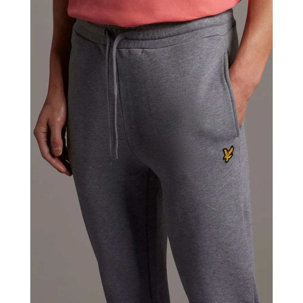 Lyle & Scott Ml822Vtr Skinny Sweatpant Mid Grey Marl