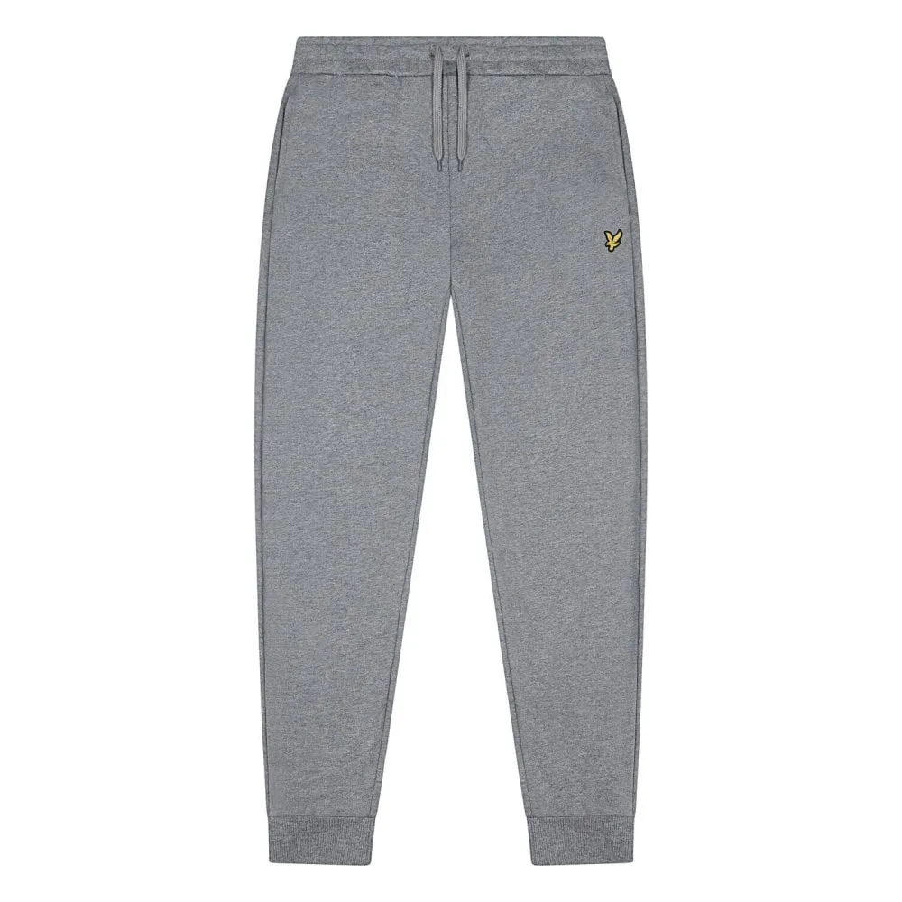Lyle & Scott Ml822Vtr Skinny Sweatpant Mid Grey Marl