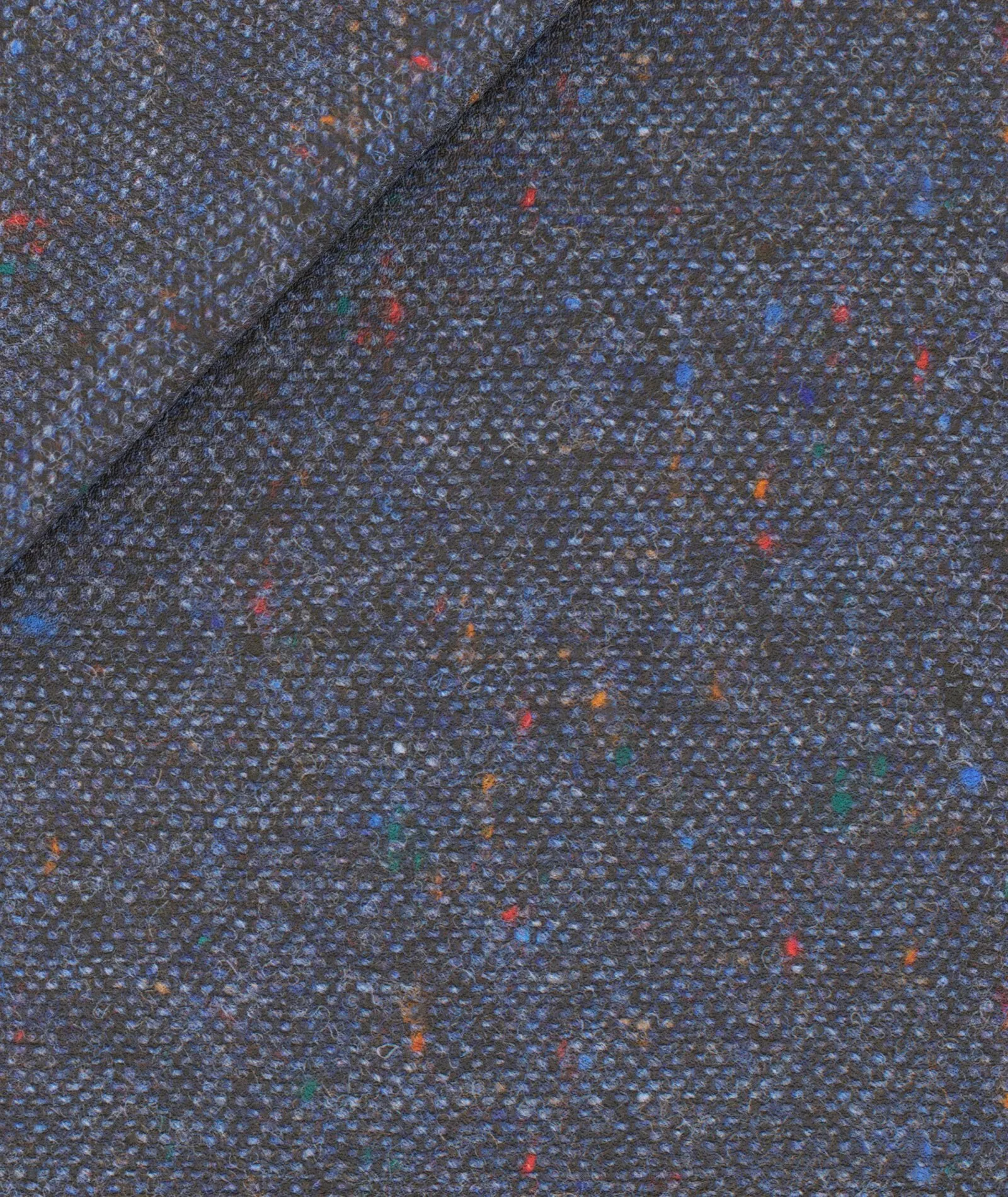 Made-to-Measure Men's blue suit in Knickerbocker wool