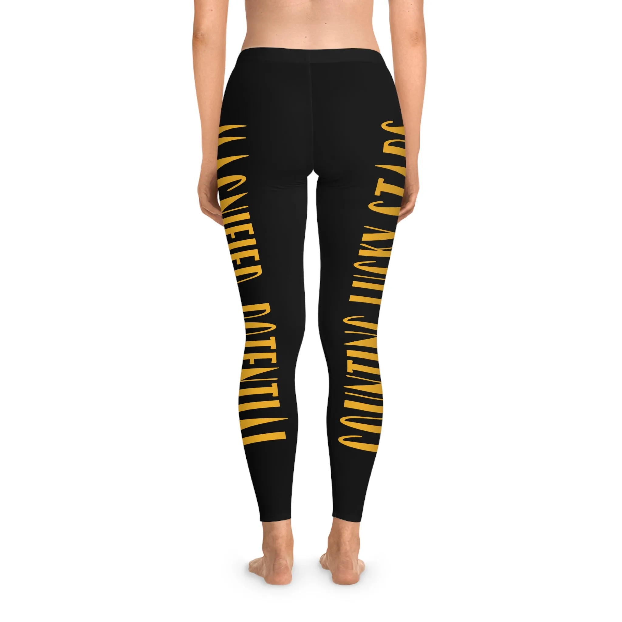 Magnified Potential Stretchy Leggings (AOP)