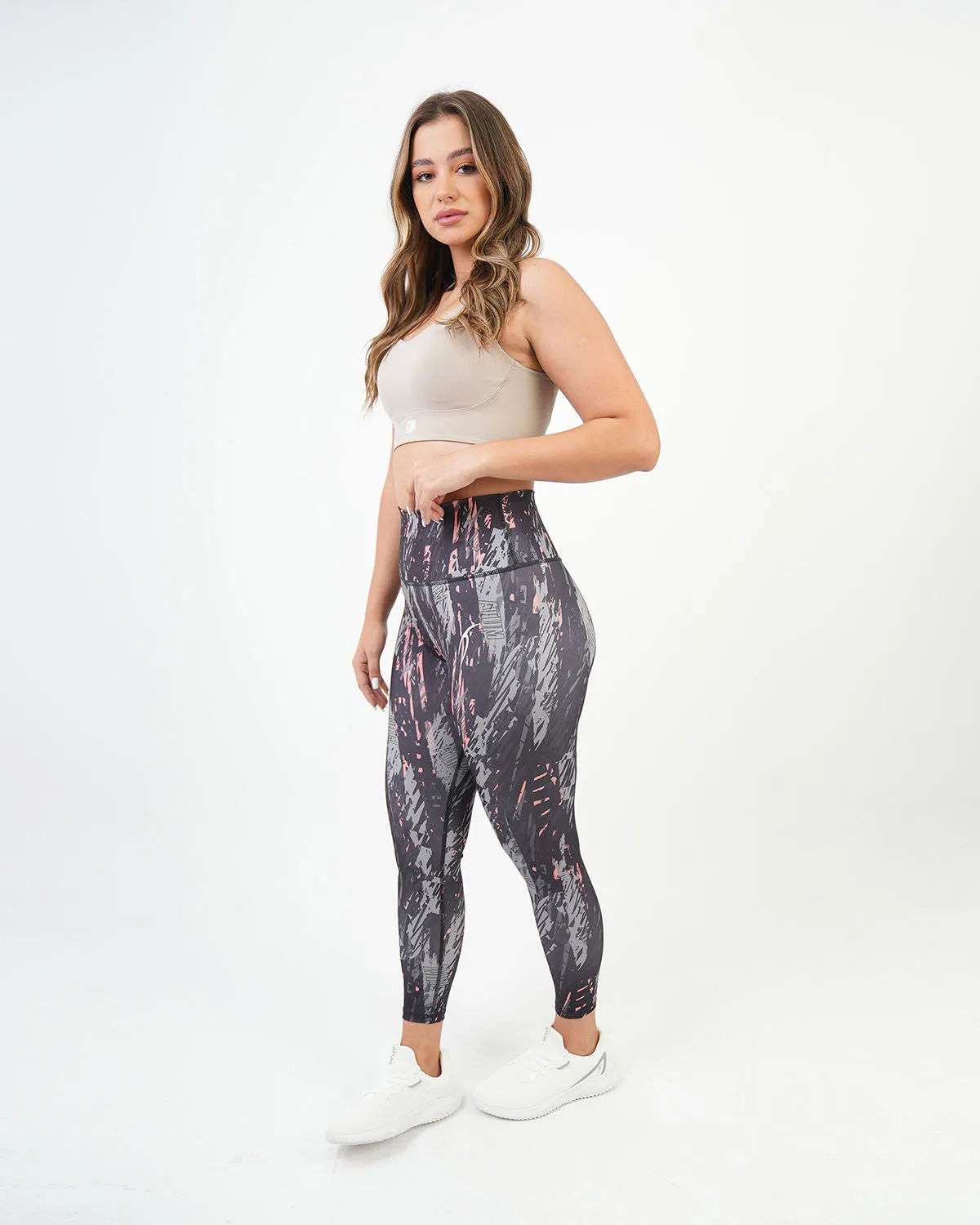 Marble Printed Women's Leggings