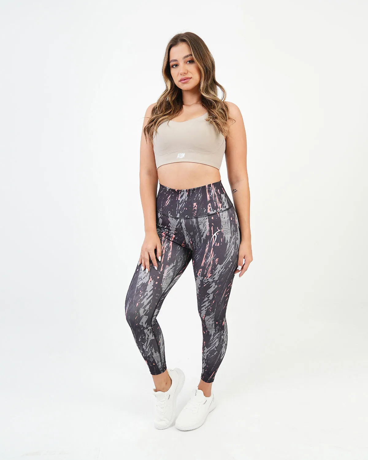 Marble Printed Women's Leggings
