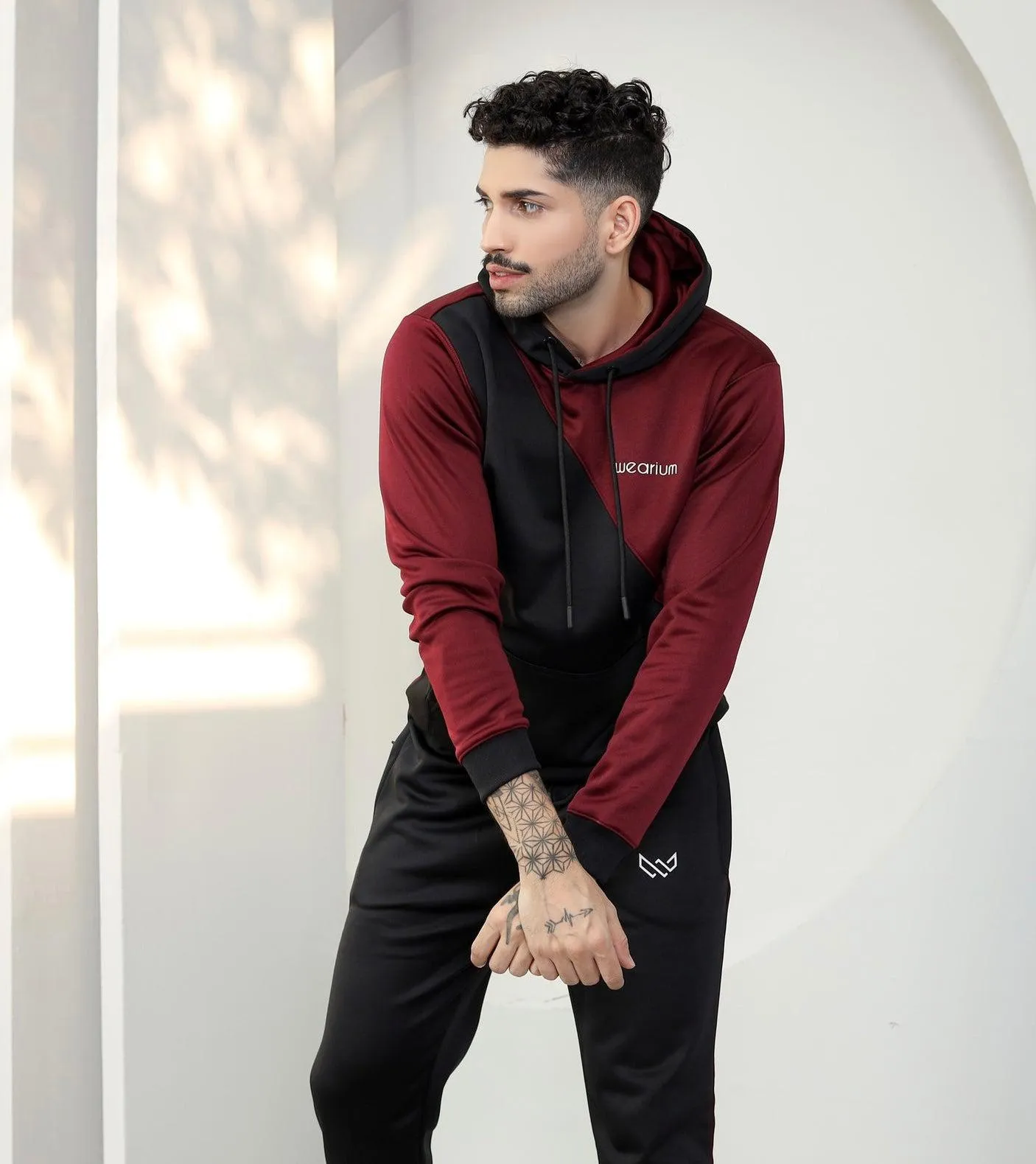 Maroon Max Tracksuit - Burgundy