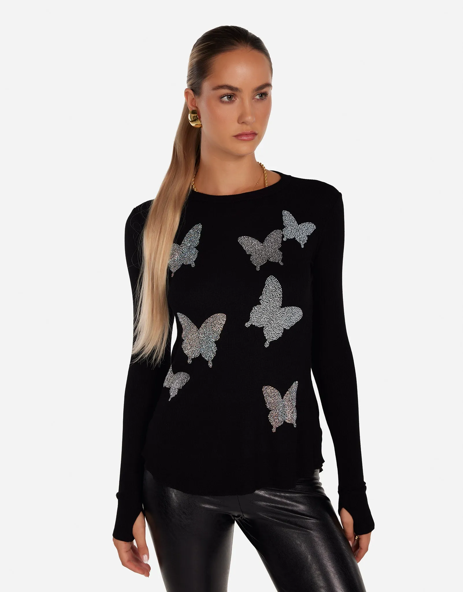 McKinley Crystal Opal Butterflies