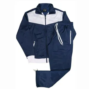 MEN CLASSIC ACTVEWEAR OPEN-BOTTOM TRACKSUITS W/DRAWSTRING'S SMALL UPTO 6X