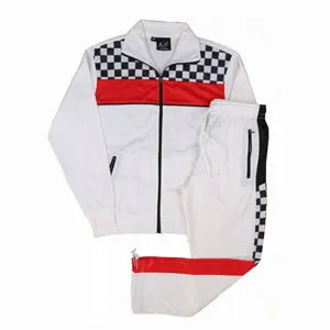 MEN CUBUCIAL OPEN BOTTOM  ACTIVEWEAR TRACKSUITS W/DRAWSTRINGS SMALL UPTO 5XL