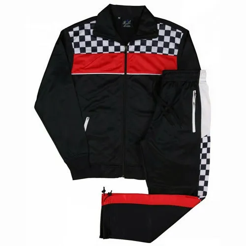 MEN CUBUCIAL OPEN BOTTOM  ACTIVEWEAR TRACKSUITS W/DRAWSTRINGS SMALL UPTO 5XL