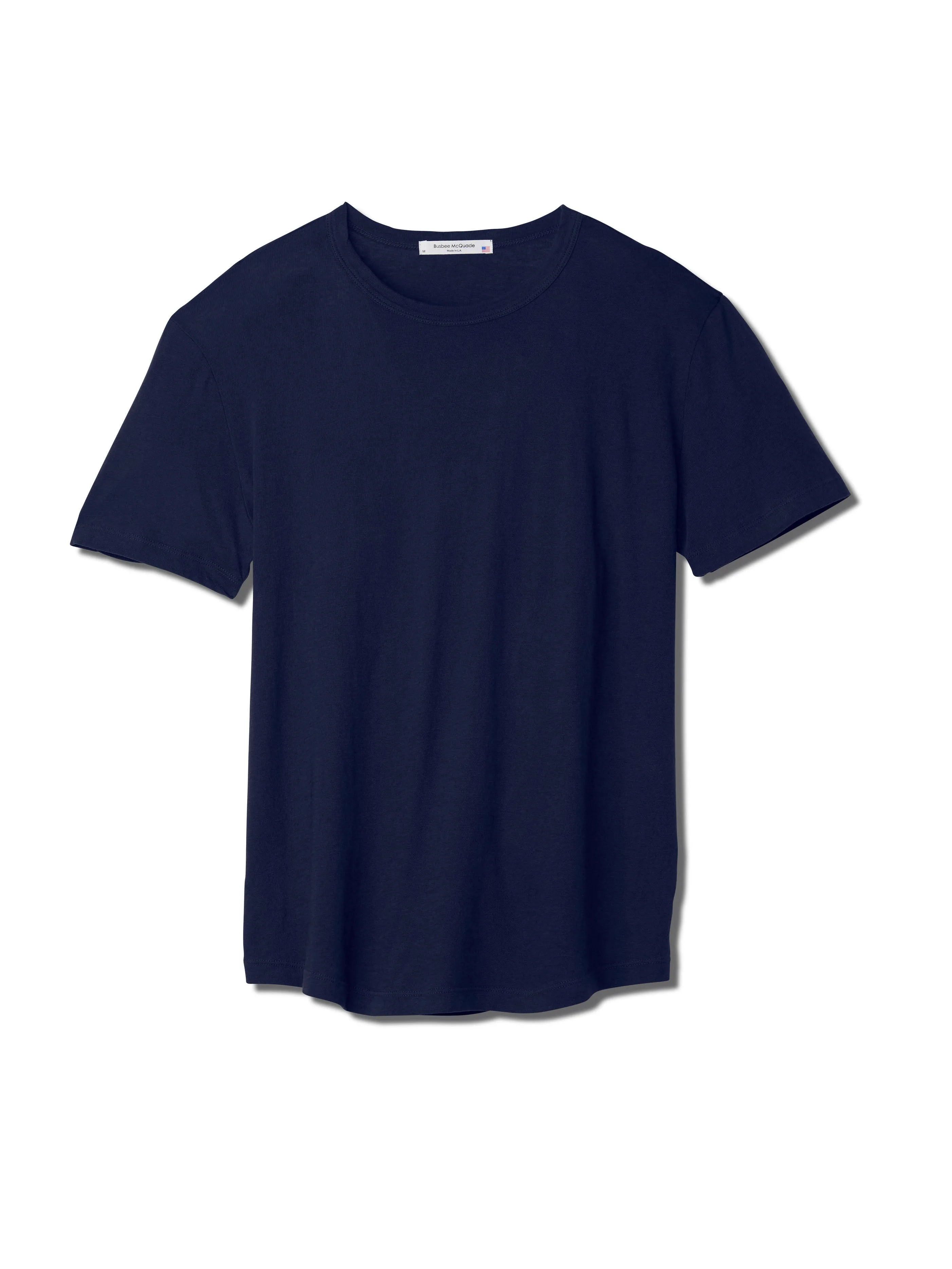 men’s cotton cashmere tee - pacific