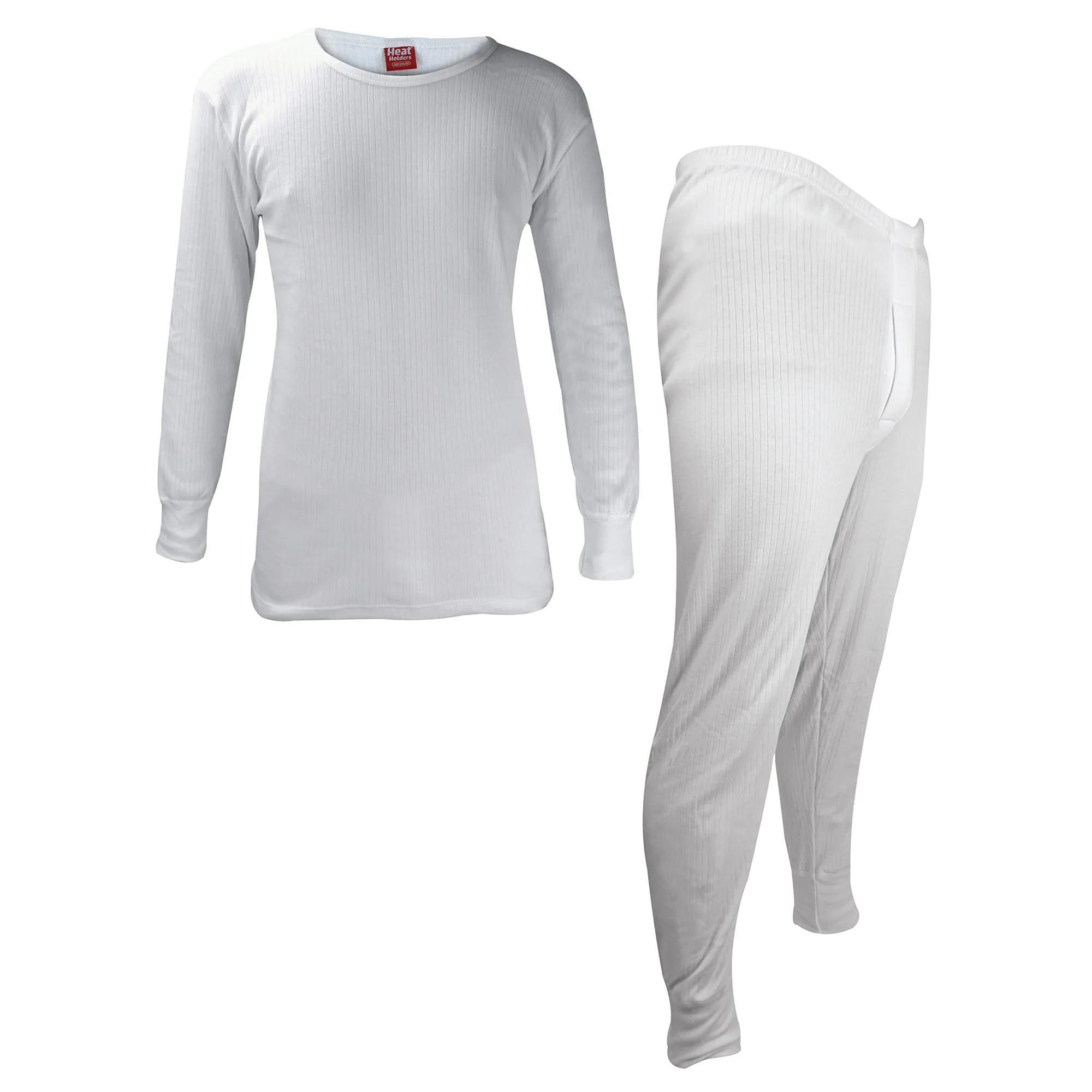 Mens Cotton Thermal Underwear Long Sleeve Top & Long Johns Set