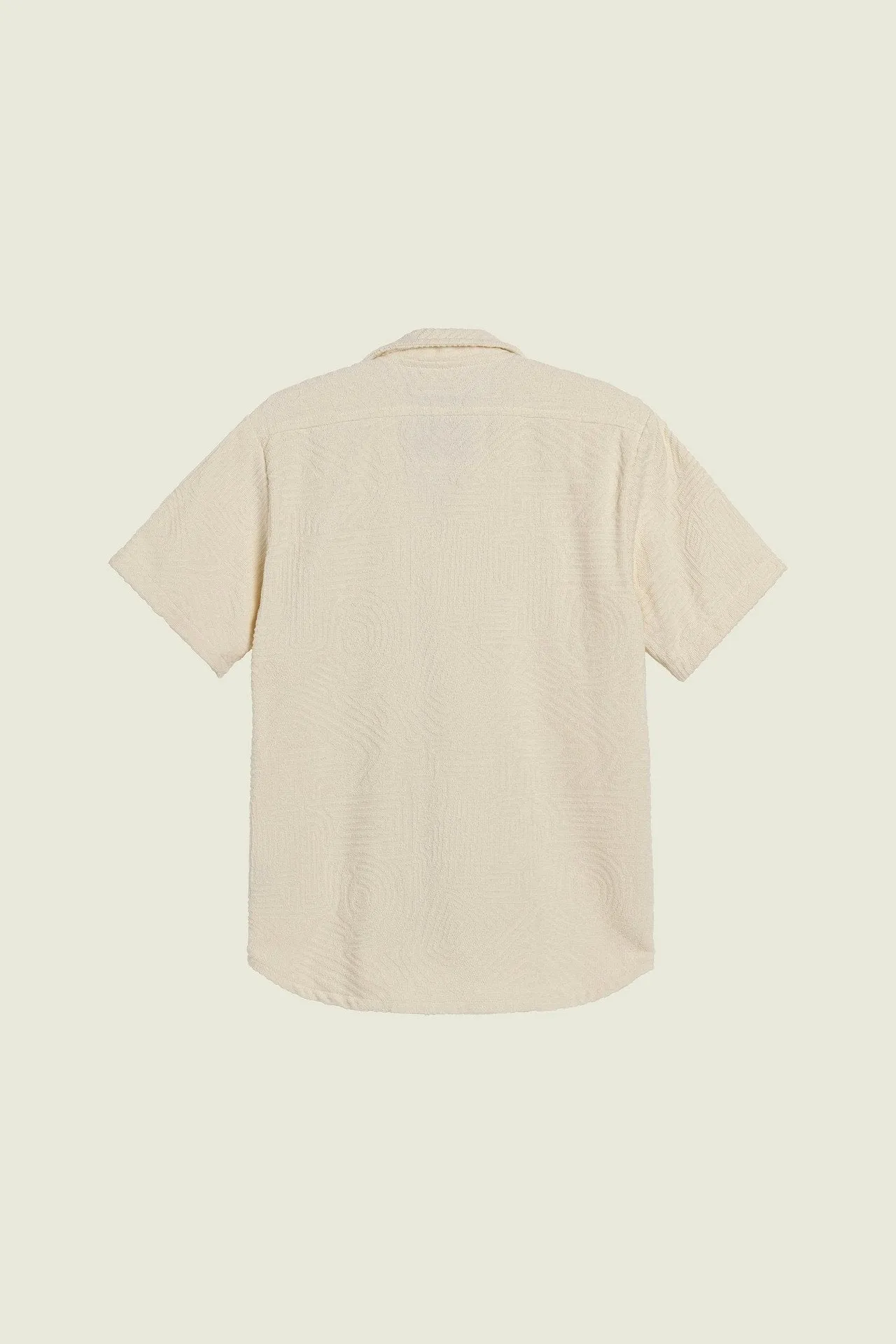 Men's Cream Golconda Cuba Terry Shirt