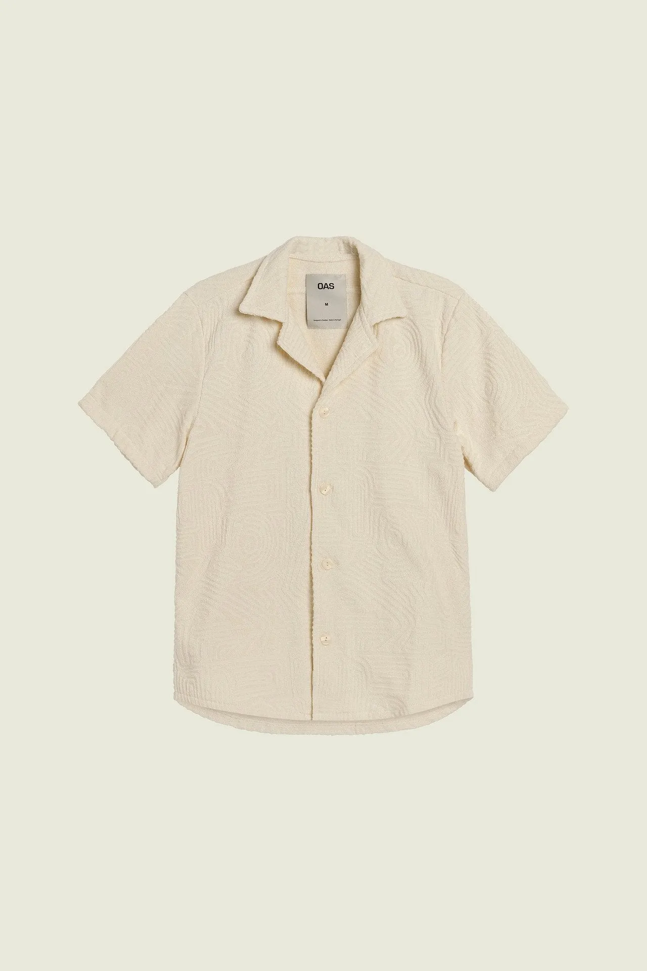 Men's Cream Golconda Cuba Terry Shirt