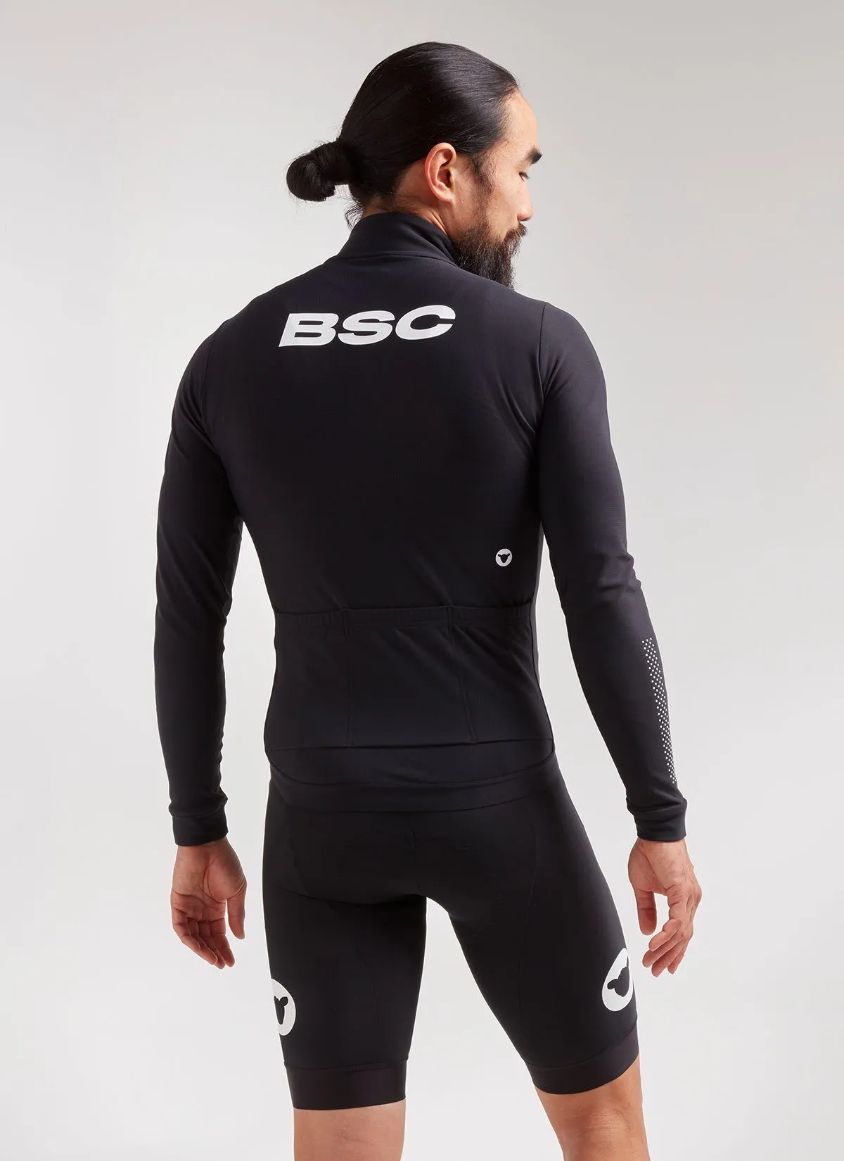Men's Elements LS Thermal Jersey - Black