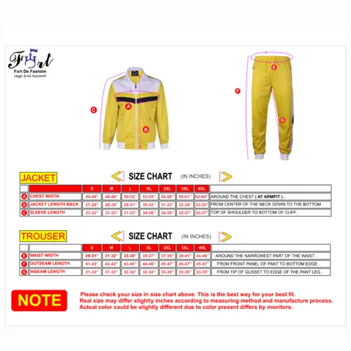 MEN'S SPORTSWEAR COLORFUL 3 TONE JOGGER TRACKSUIT W/DRAWSTRINGS SMALL UPTO 5X