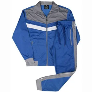 MEN'S SPORTSWEAR COLORFUL 3 TONE JOGGER TRACKSUIT W/DRAWSTRINGS SMALL UPTO 5X