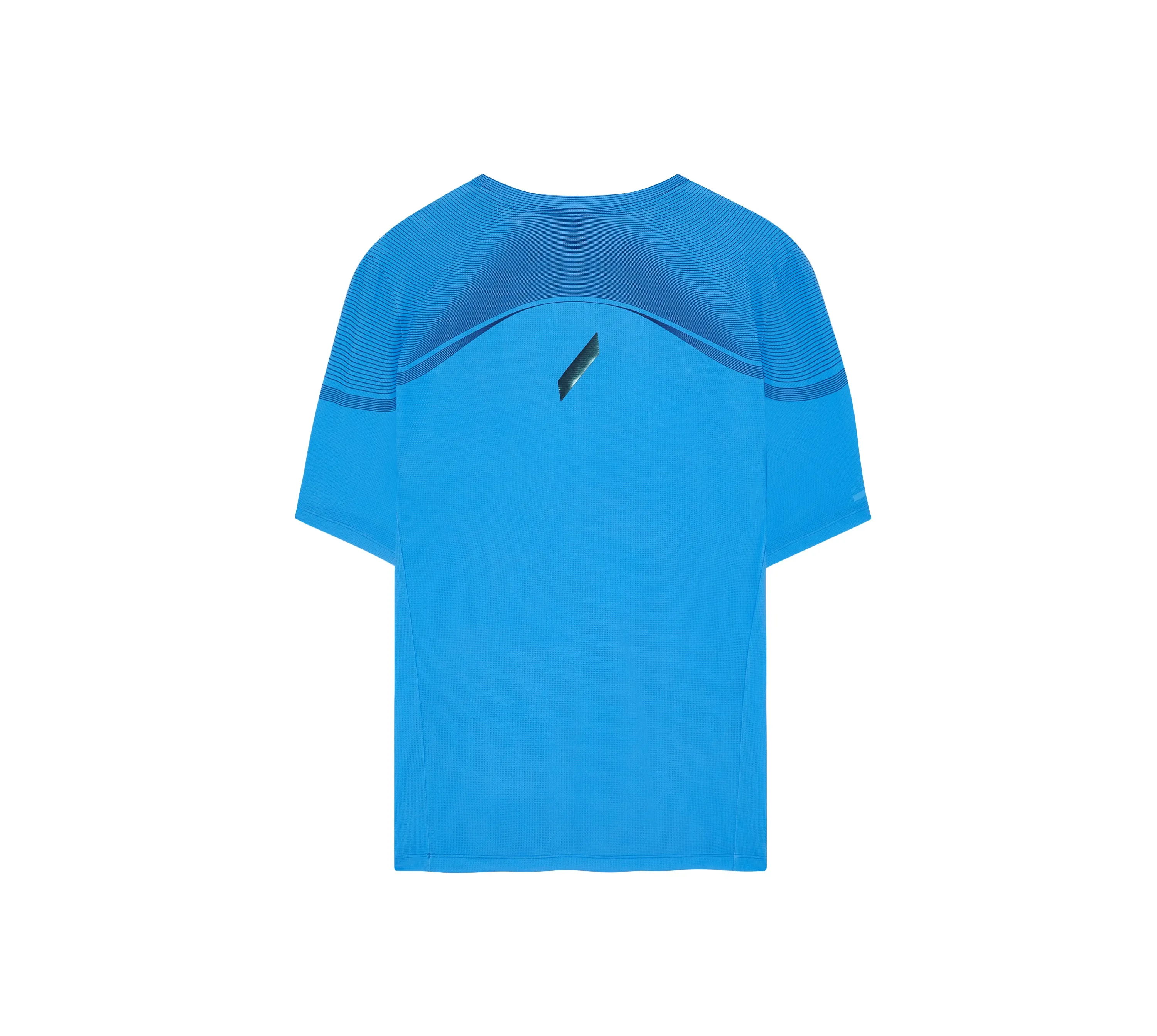 Men's Tech T | Printed Blue/Navy Stripe