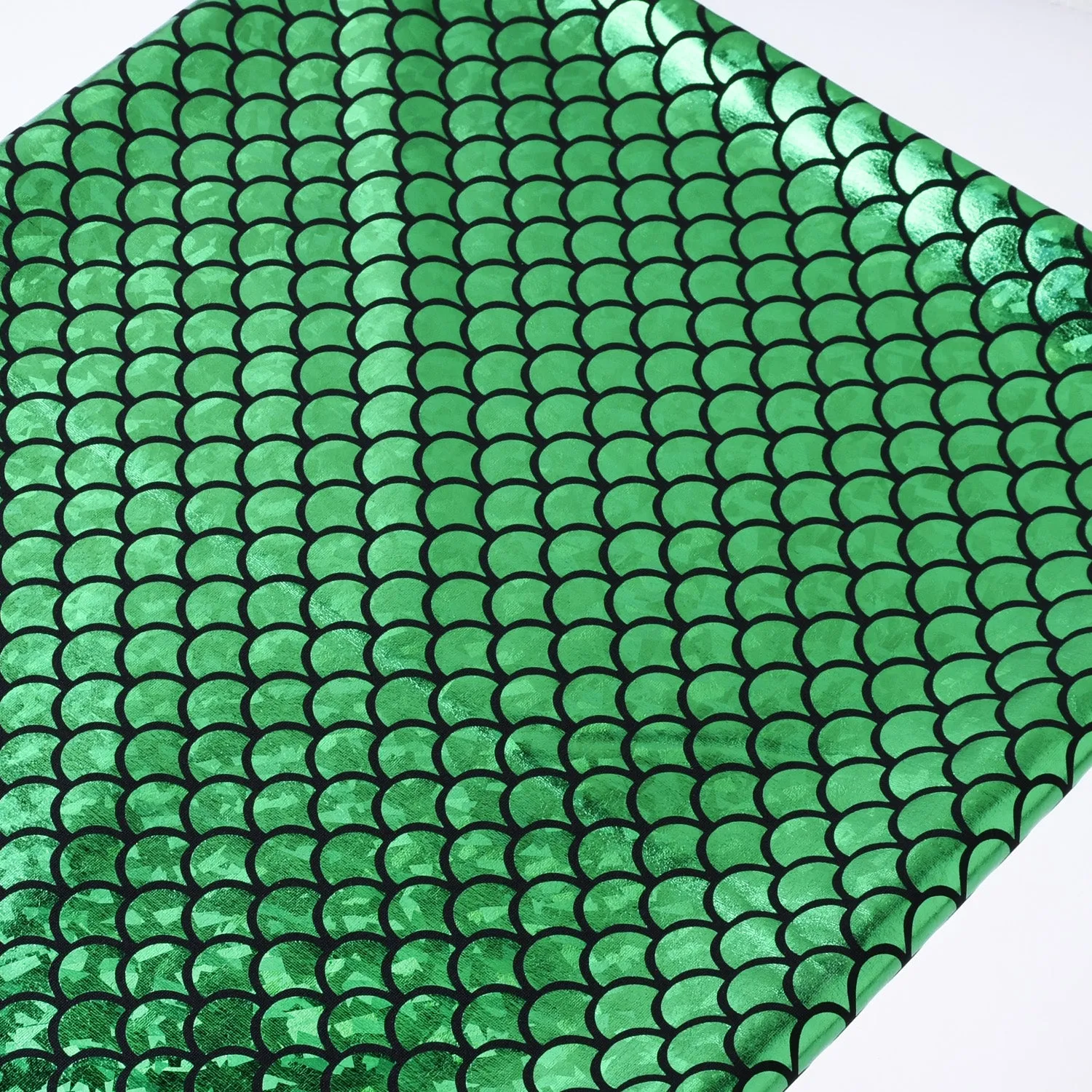 Mermaid Scale Pattern Fabric Fish Scales Spandex Fabric Fish Scale on Spandex Fabric Sold By the Yard 102701