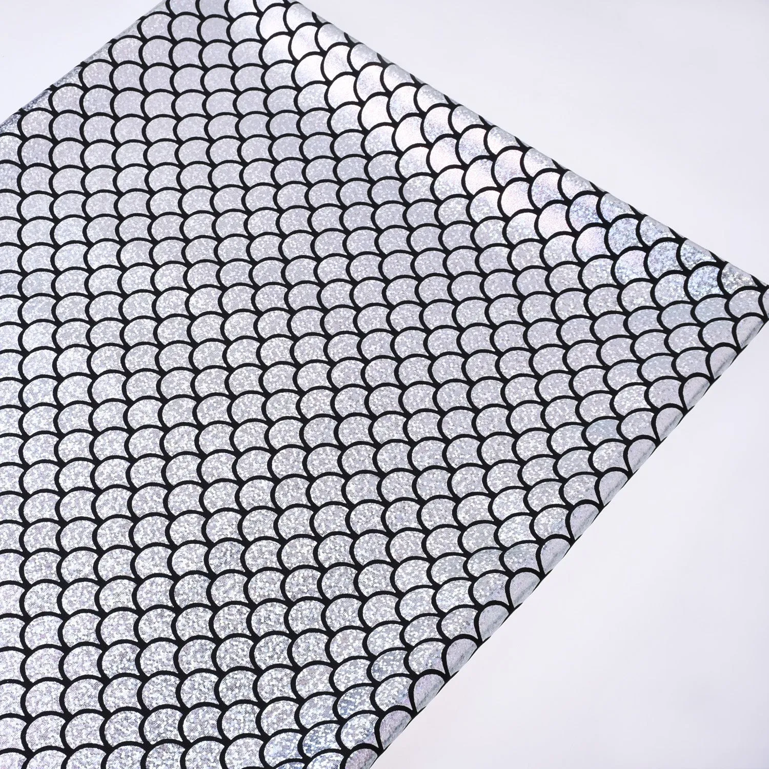 Mermaid Scale Pattern Fabric Fish Scales Spandex Fabric Fish Scale on Spandex Fabric Sold By the Yard 102701
