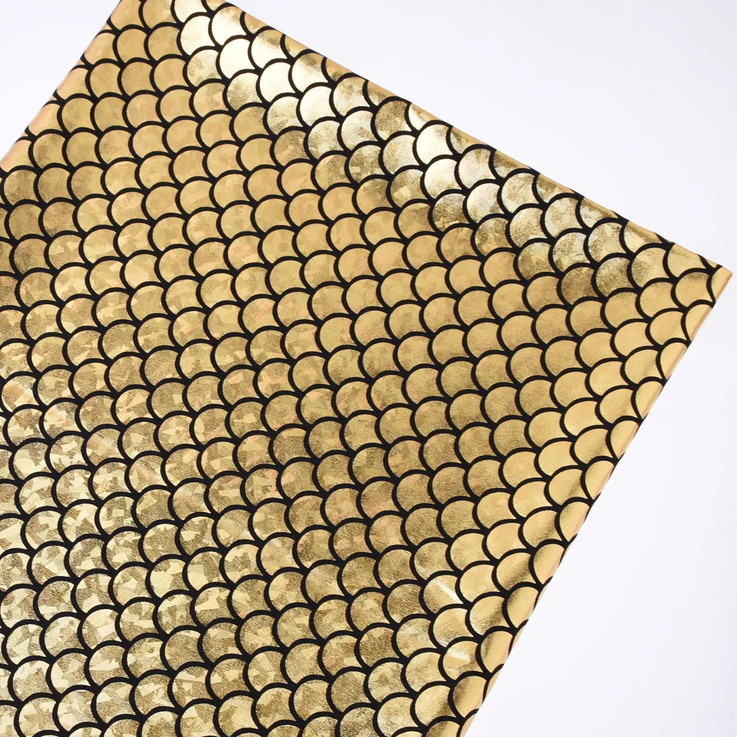 Mermaid Scale Pattern Fabric Fish Scales Spandex Fabric Fish Scale on Spandex Fabric Sold By the Yard 102701