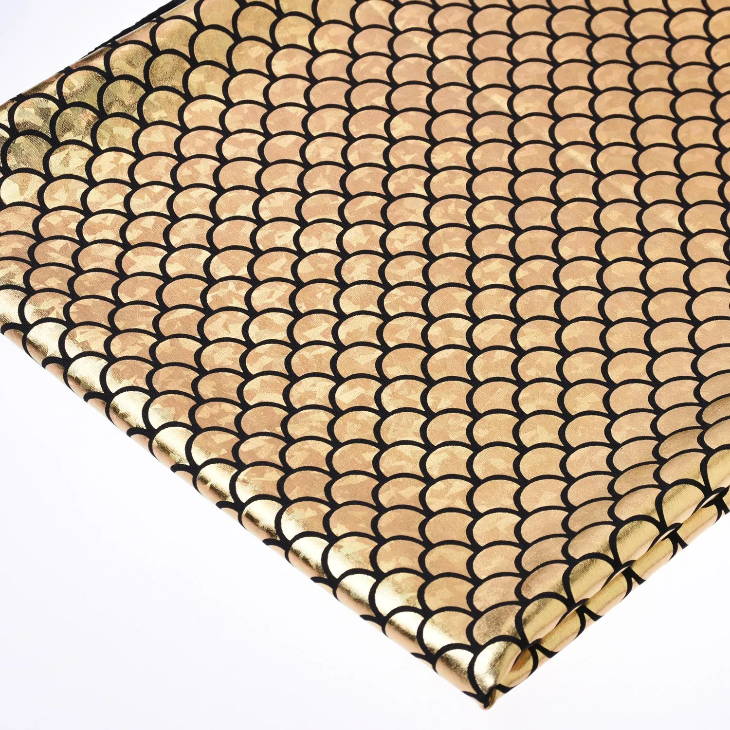Mermaid Scale Pattern Fabric Fish Scales Spandex Fabric Fish Scale on Spandex Fabric Sold By the Yard 102701