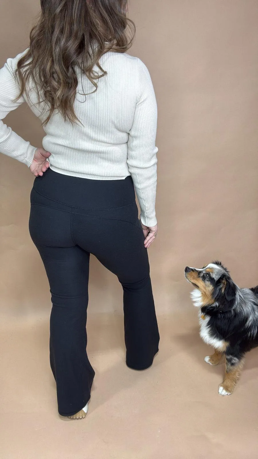 Microfleece Flare Leggings