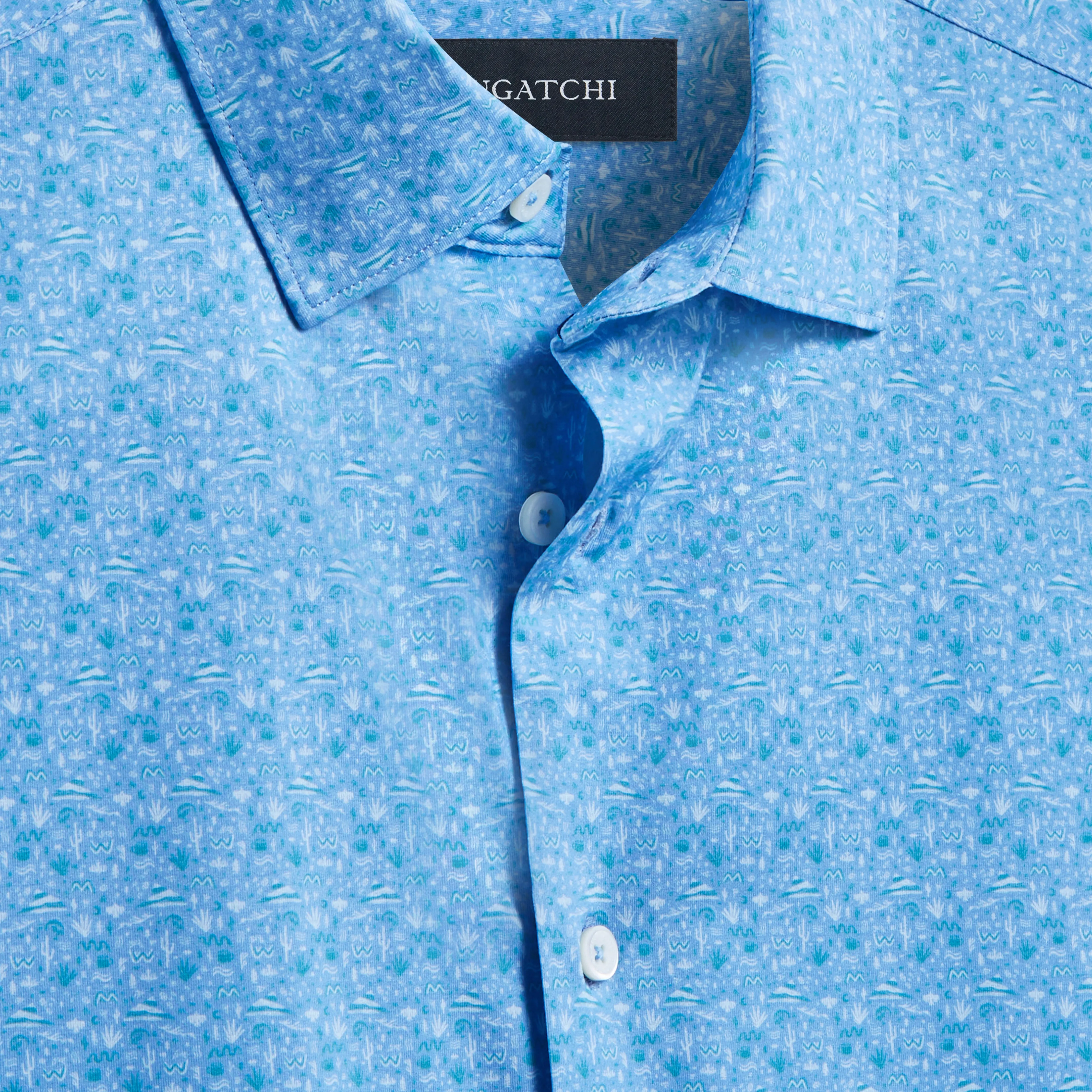 Miles Abstract OoohCotton Short Sleeve Shirt