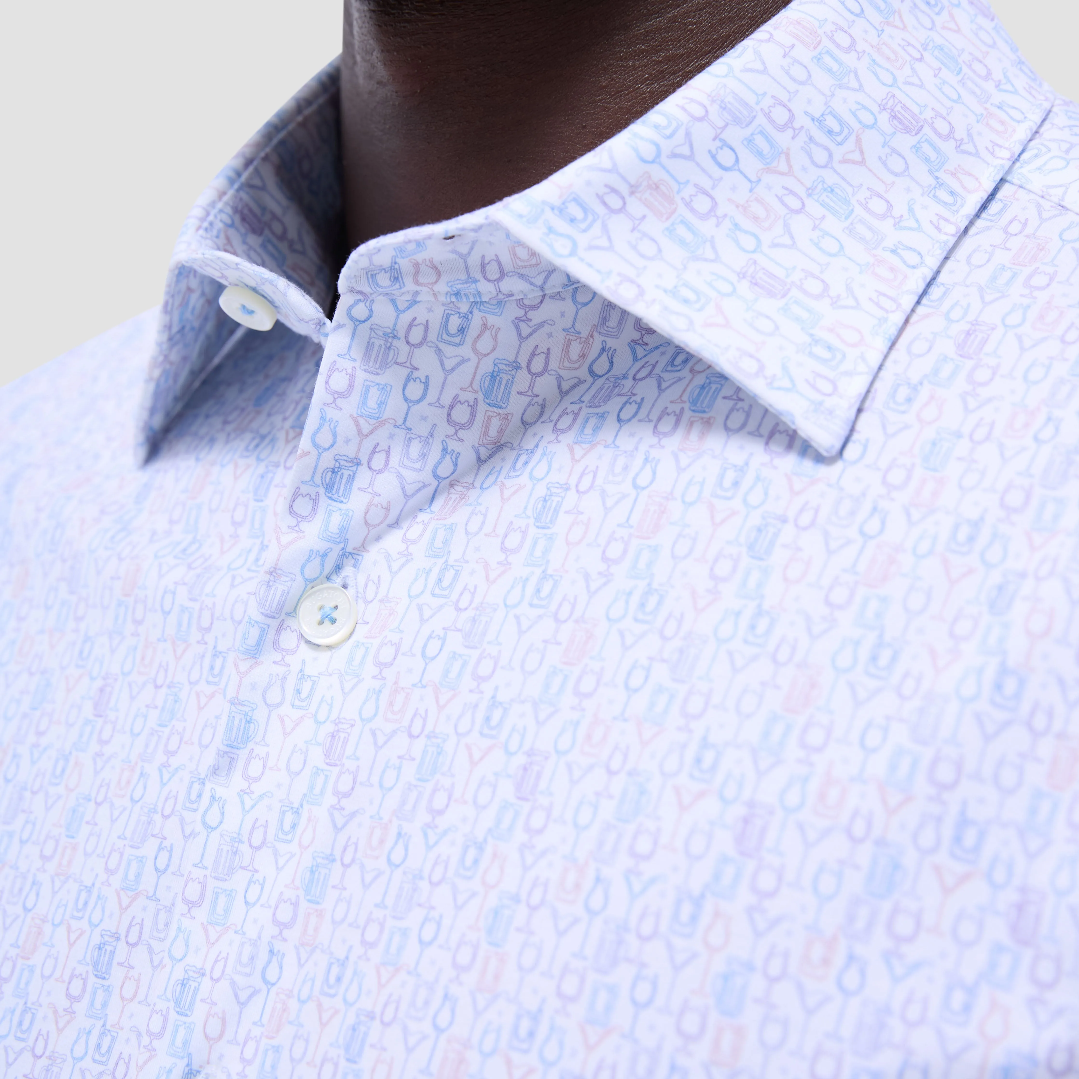 Miles Cocktail OoohCotton Short-Sleeve Shirt