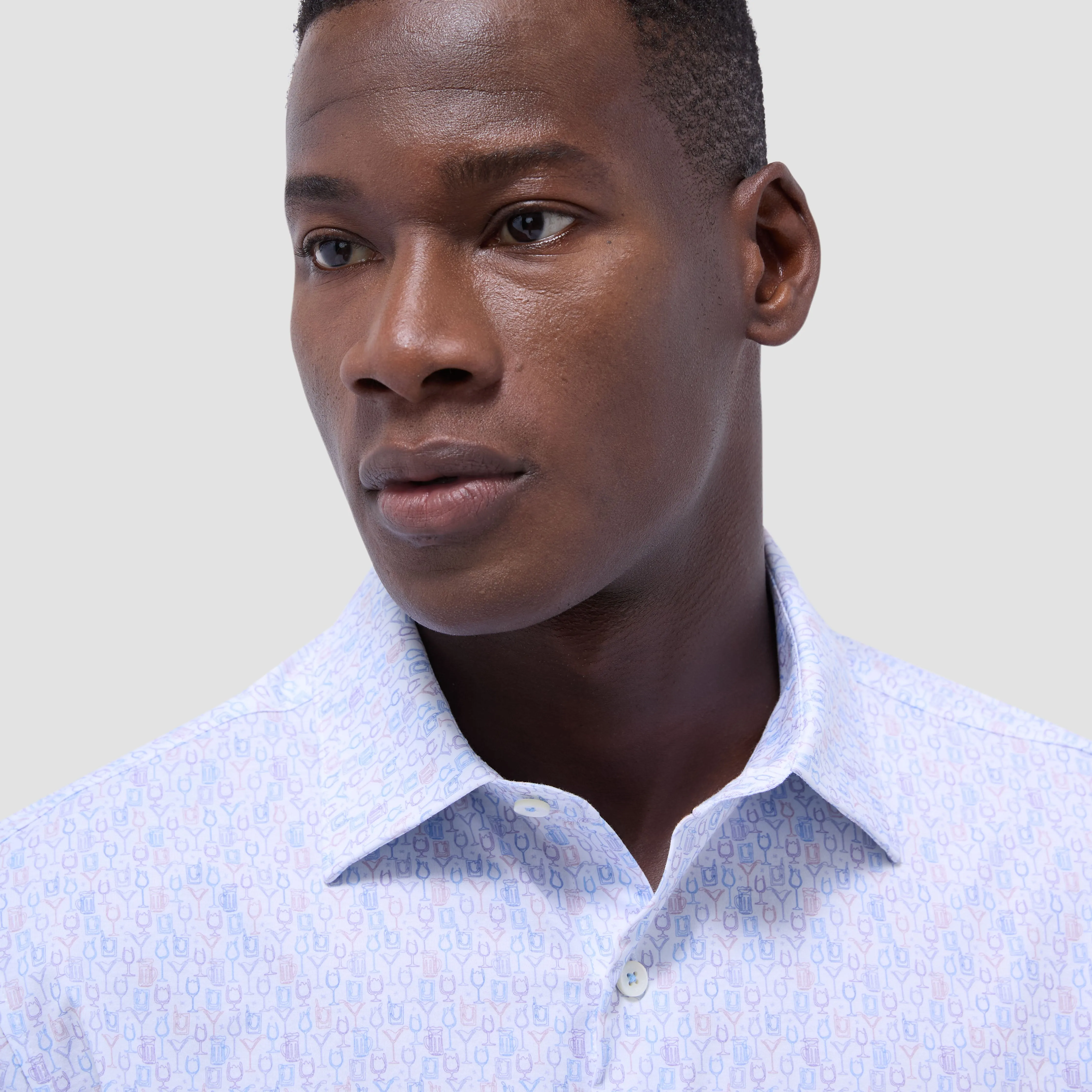 Miles Cocktail OoohCotton Short-Sleeve Shirt