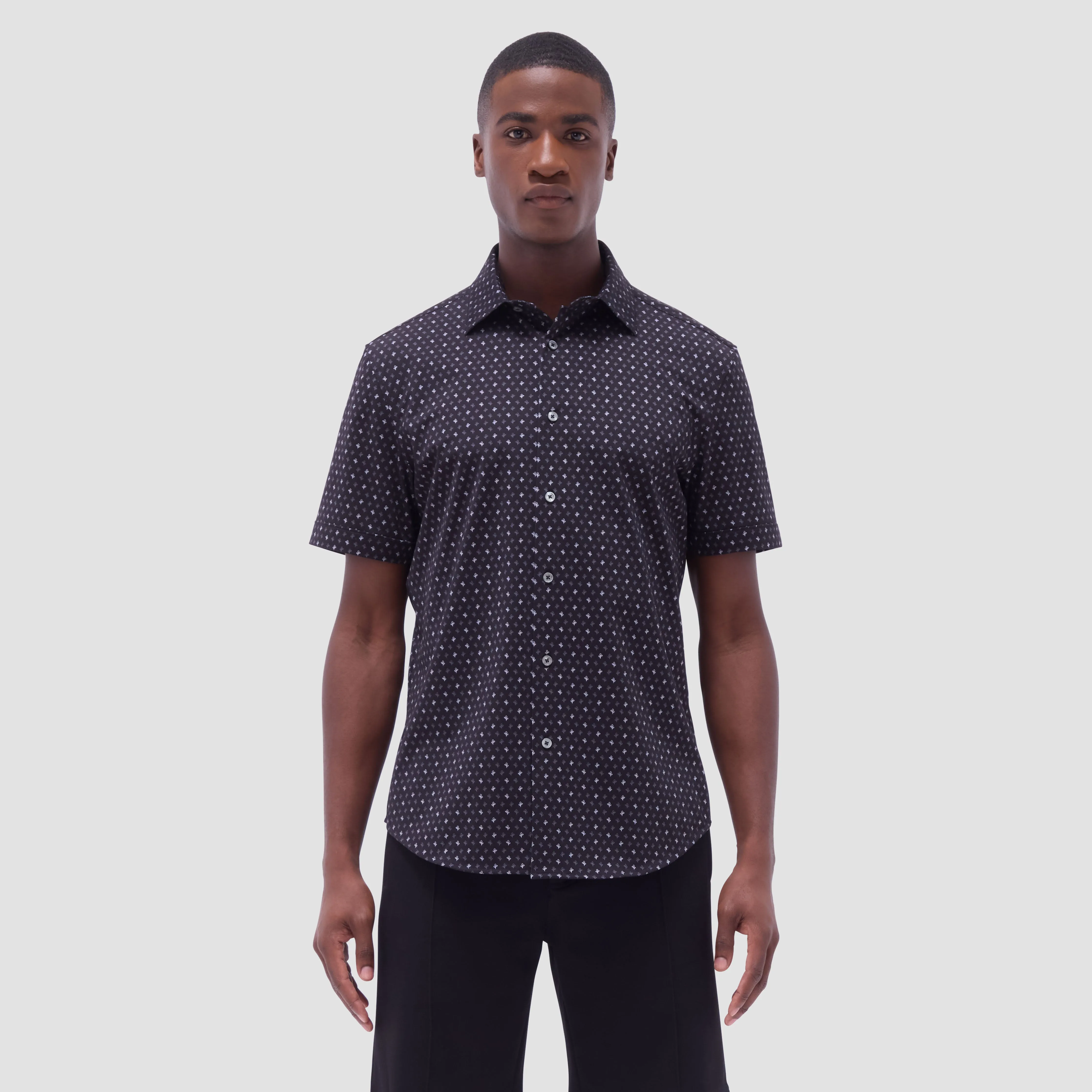 Miles Floral OoohCotton Short-Sleeve Shirt
