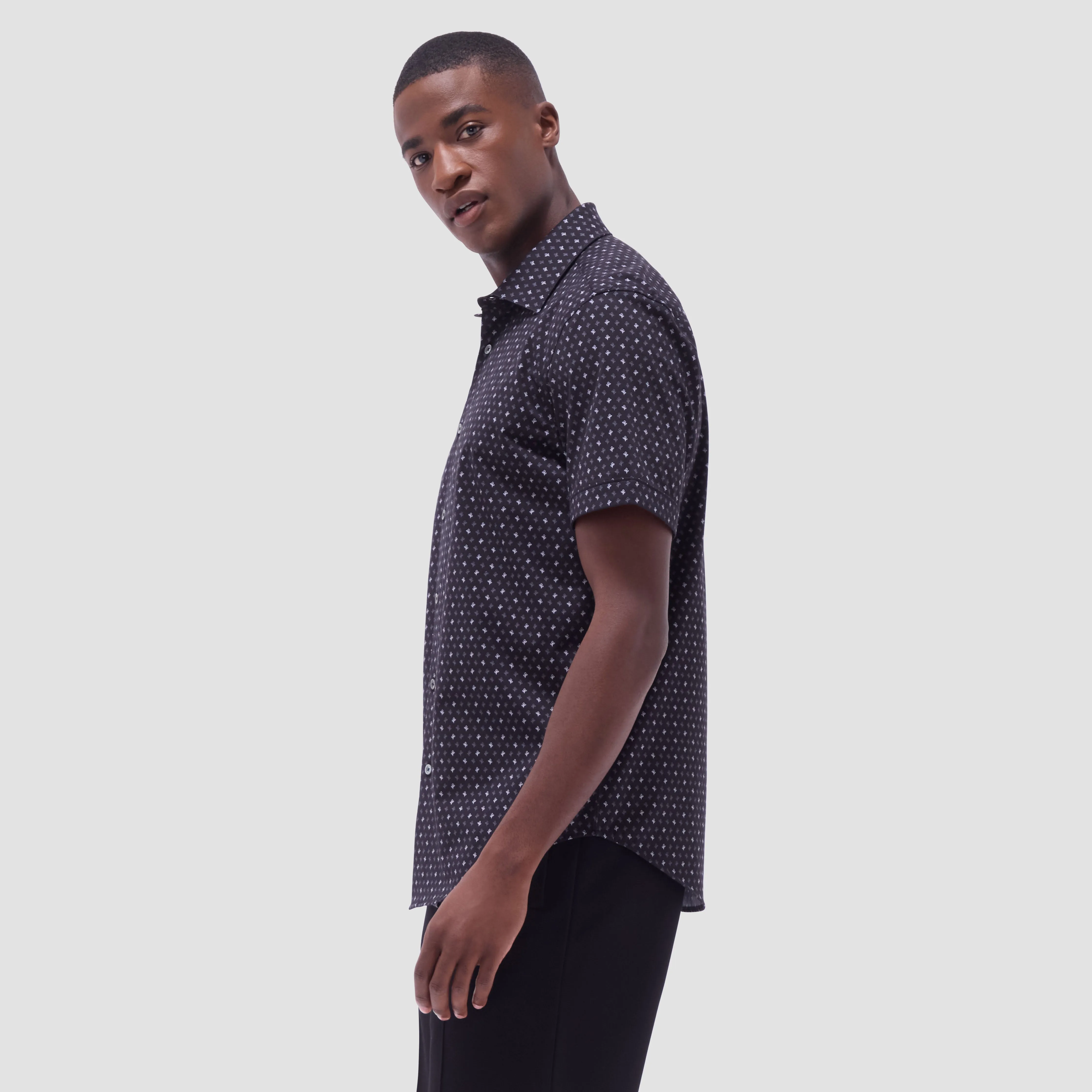 Miles Floral OoohCotton Short-Sleeve Shirt