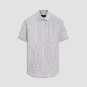 Miles Geometric OoohCotton Short Sleeve Shirt