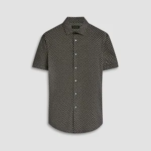 Miles Geometric OoohCotton Short Sleeve Shirt