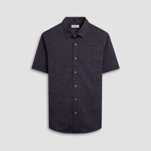 Miles Geometric OoohCotton Short -Sleeve Shirt