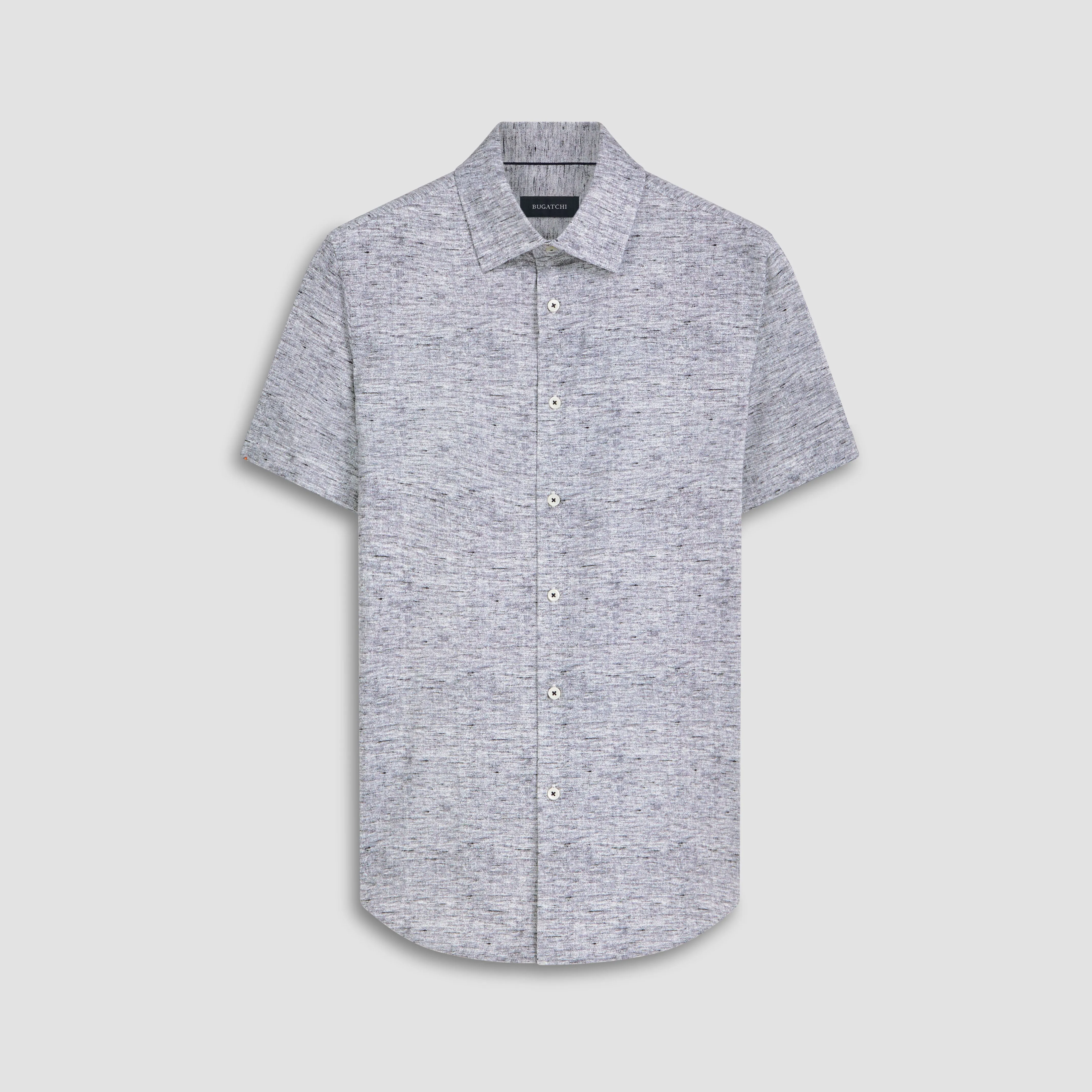Miles Melange OoohCotton Short Sleeve Shirt