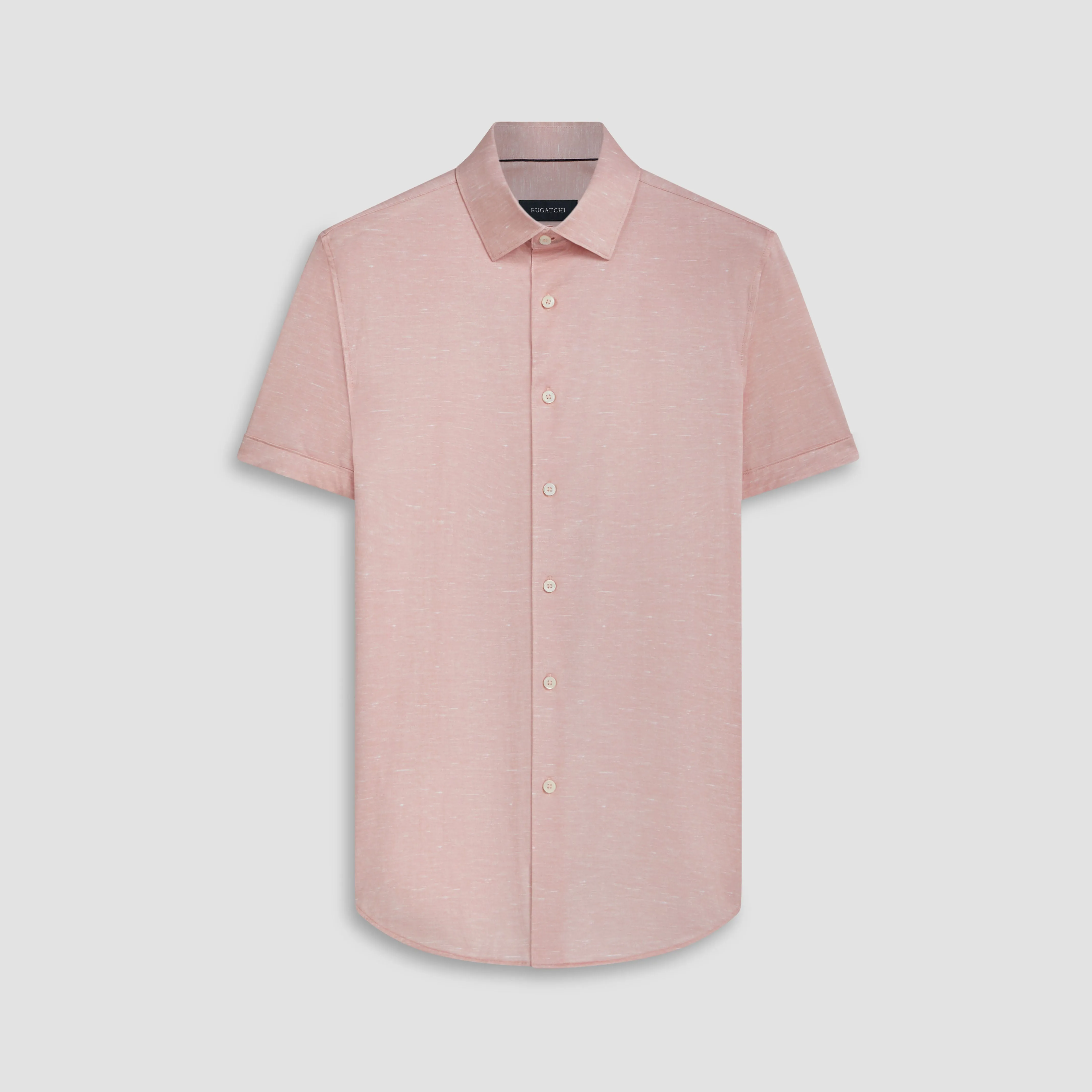 Miles Melange OoohCotton Short Sleeve Shirt