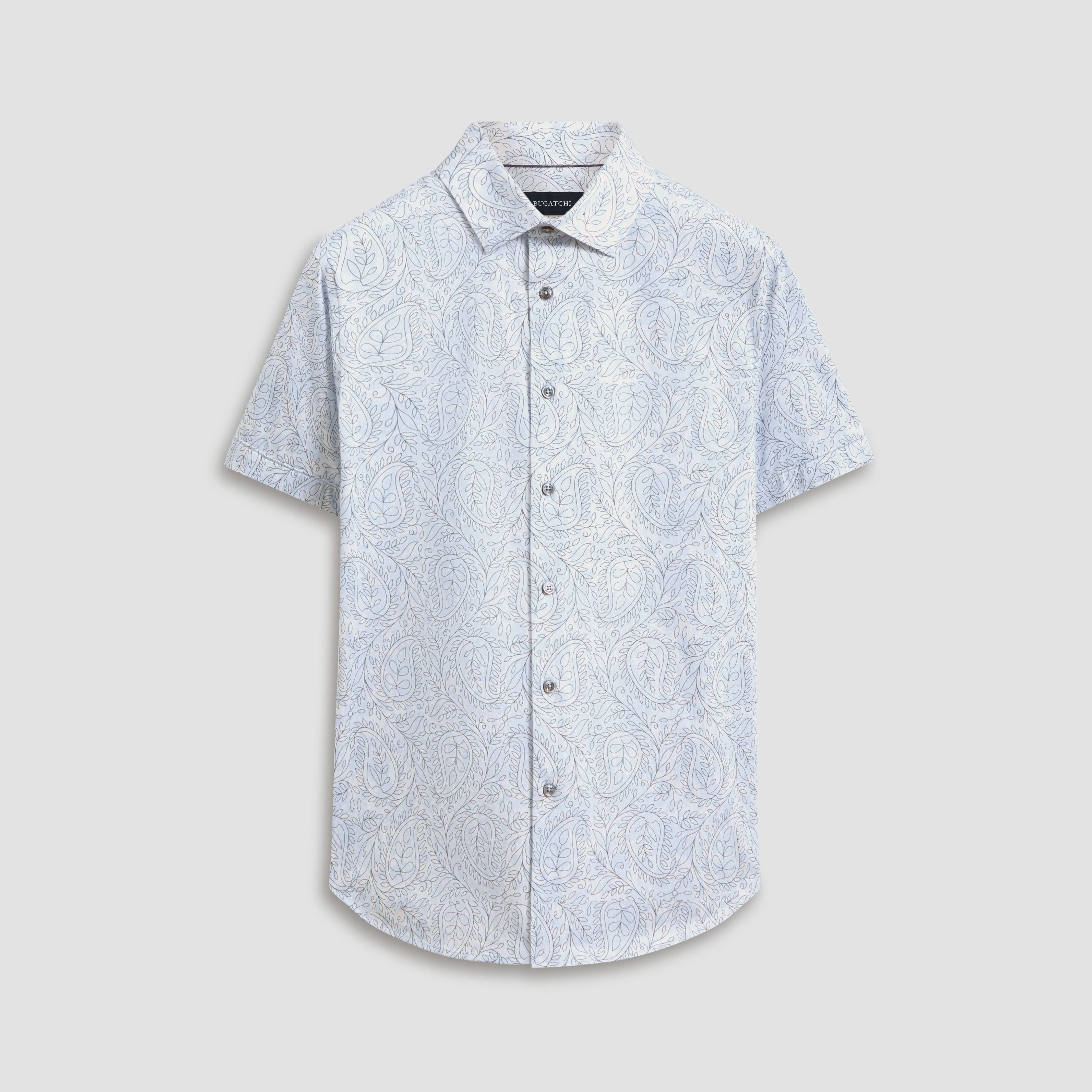 Miles Paisley OoohCotton Short Sleeve Shirt