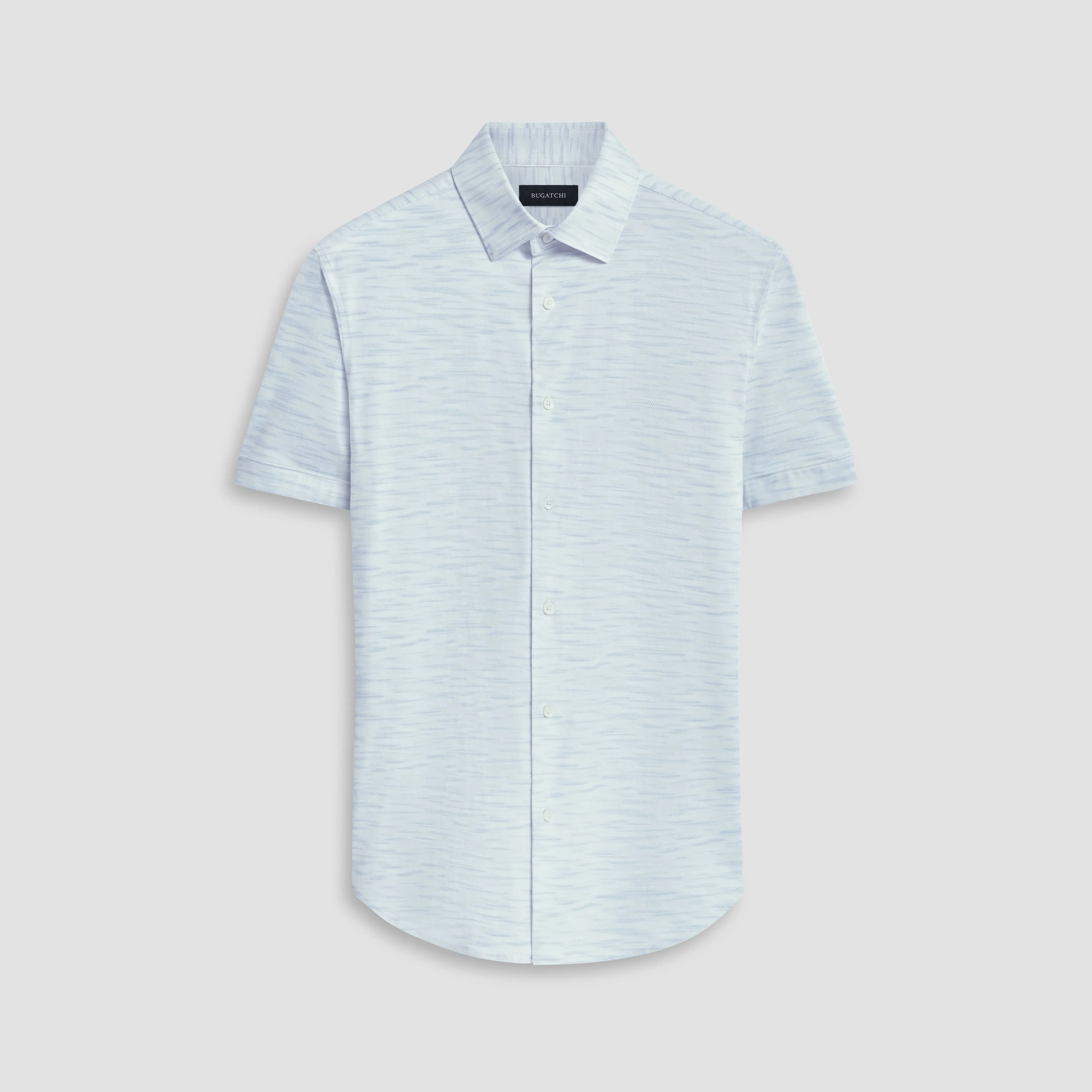 Miles Stitch Print OoohCotton Short Sleeve Shirt