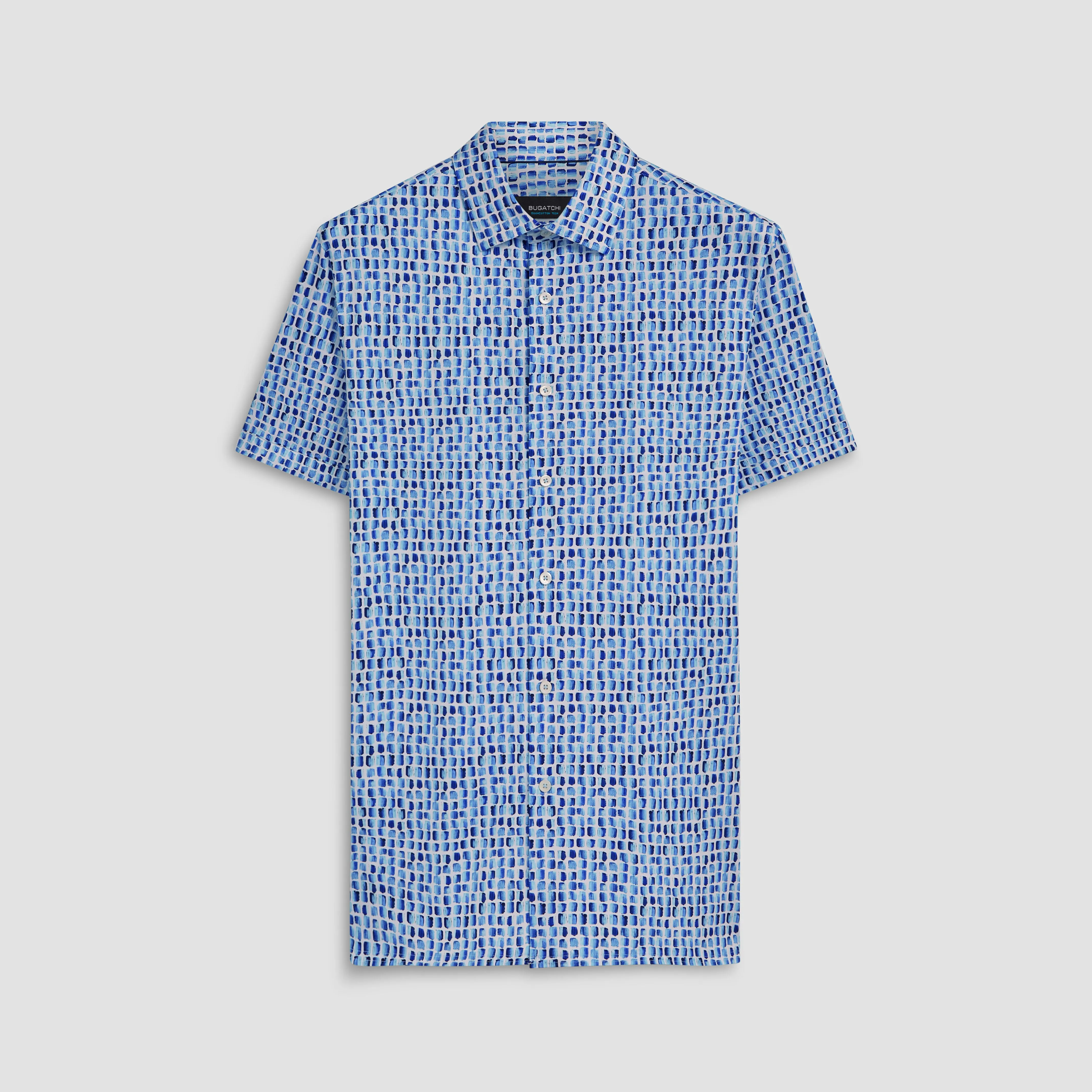 Milo Abstract Print OoohCotton Short Sleeve Shirt